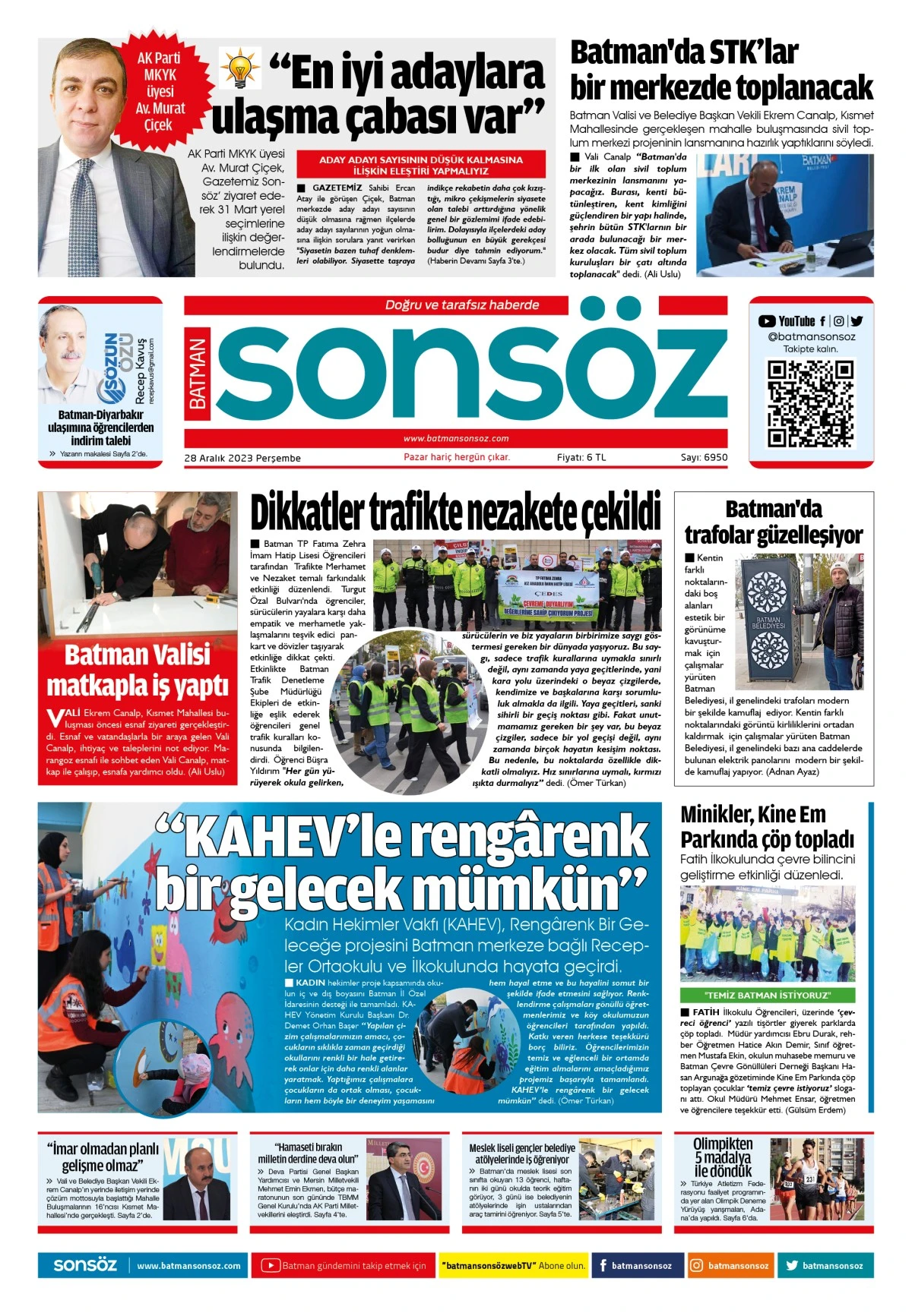 28 Aralık 2023 e-gazete