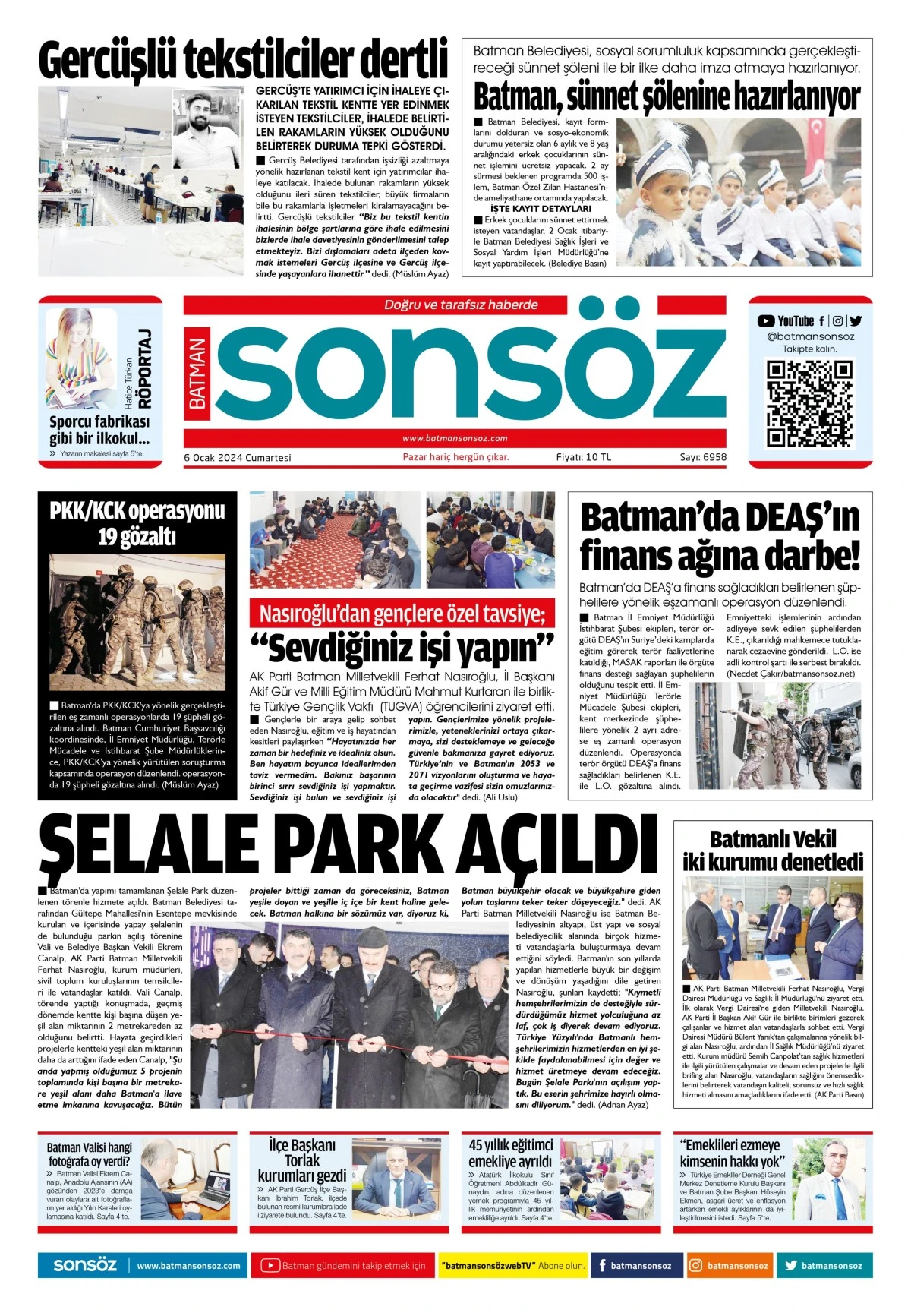 6 Ocak 2024 e-gazete