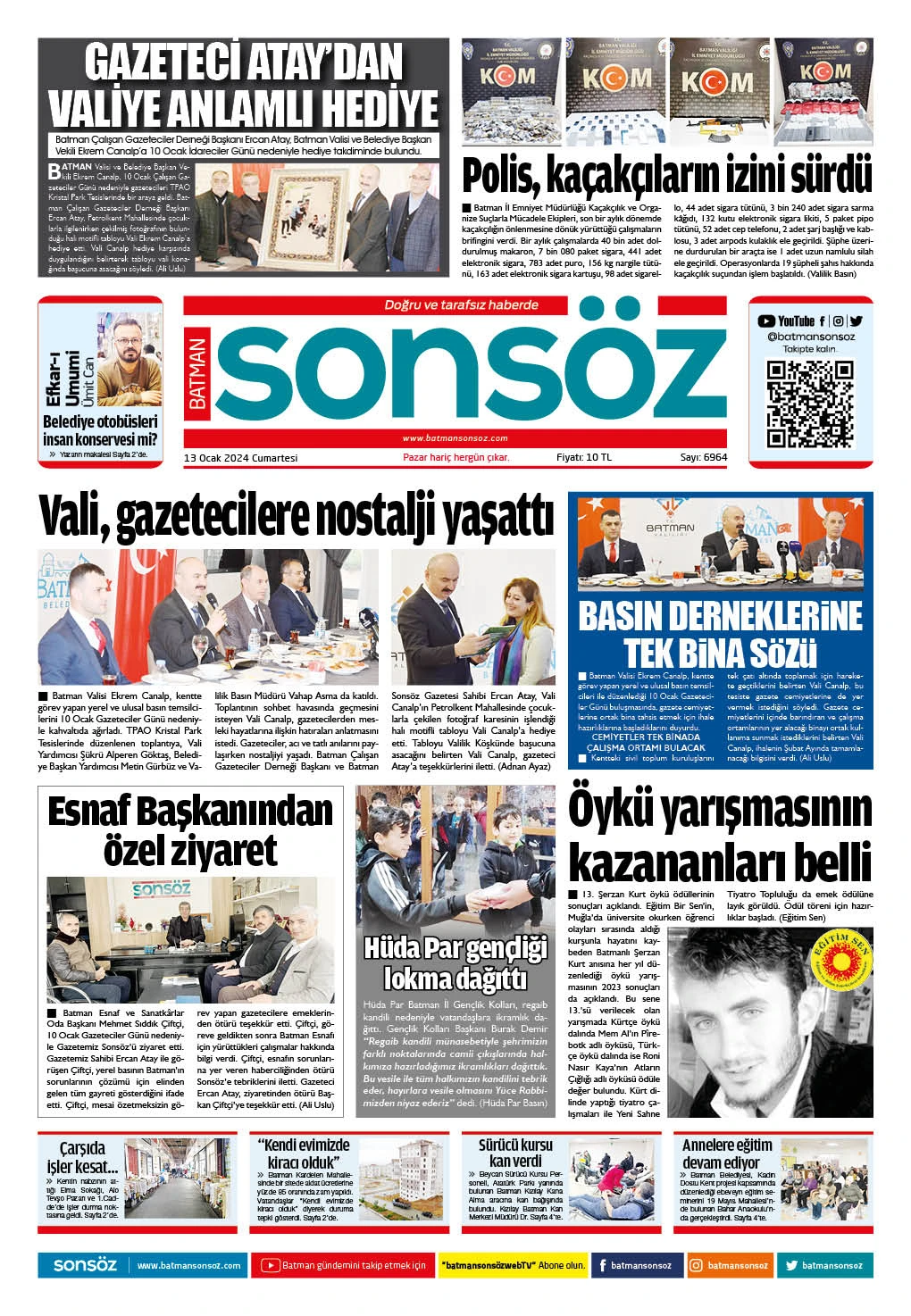 13 Ocak 2024 e-gazete