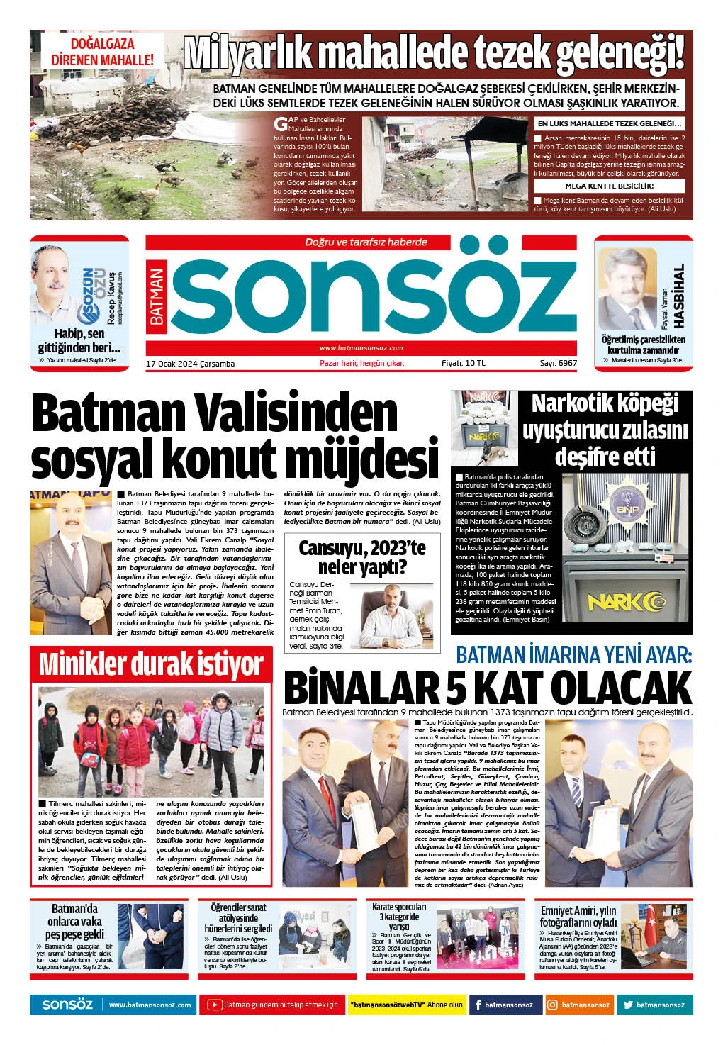 17 Ocak 2024 e-gazete