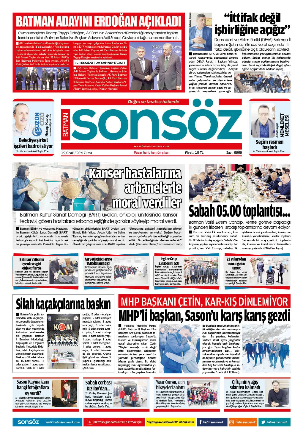 19 Ocak 2024 e-gazete 