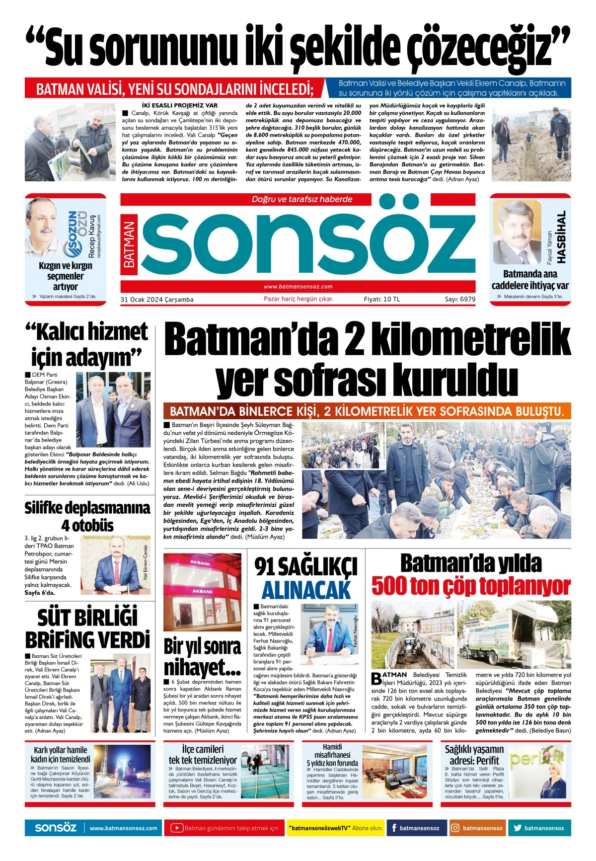 31 Ocak 2024 e-gazete
