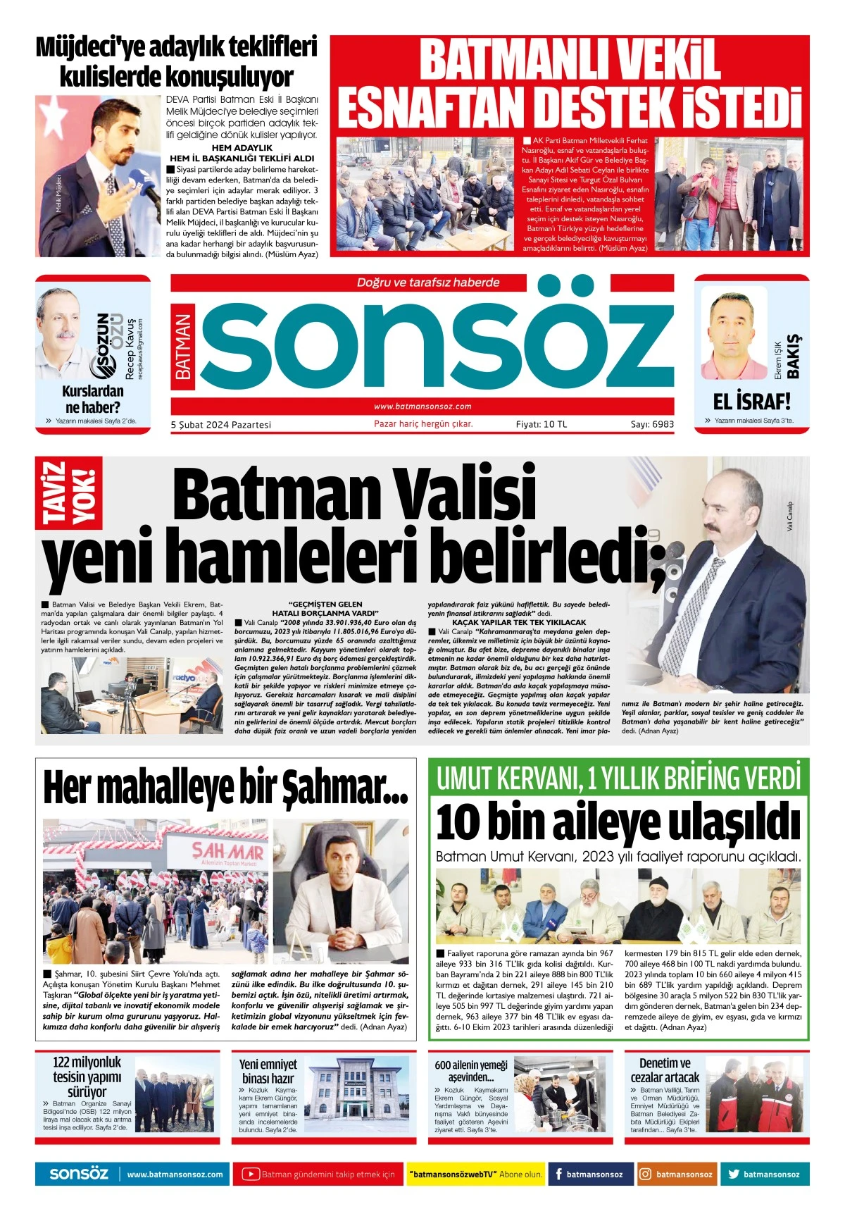 5 Şubat 2024 e-gazete