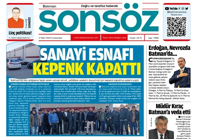 2 Mart 2024 e-gazete