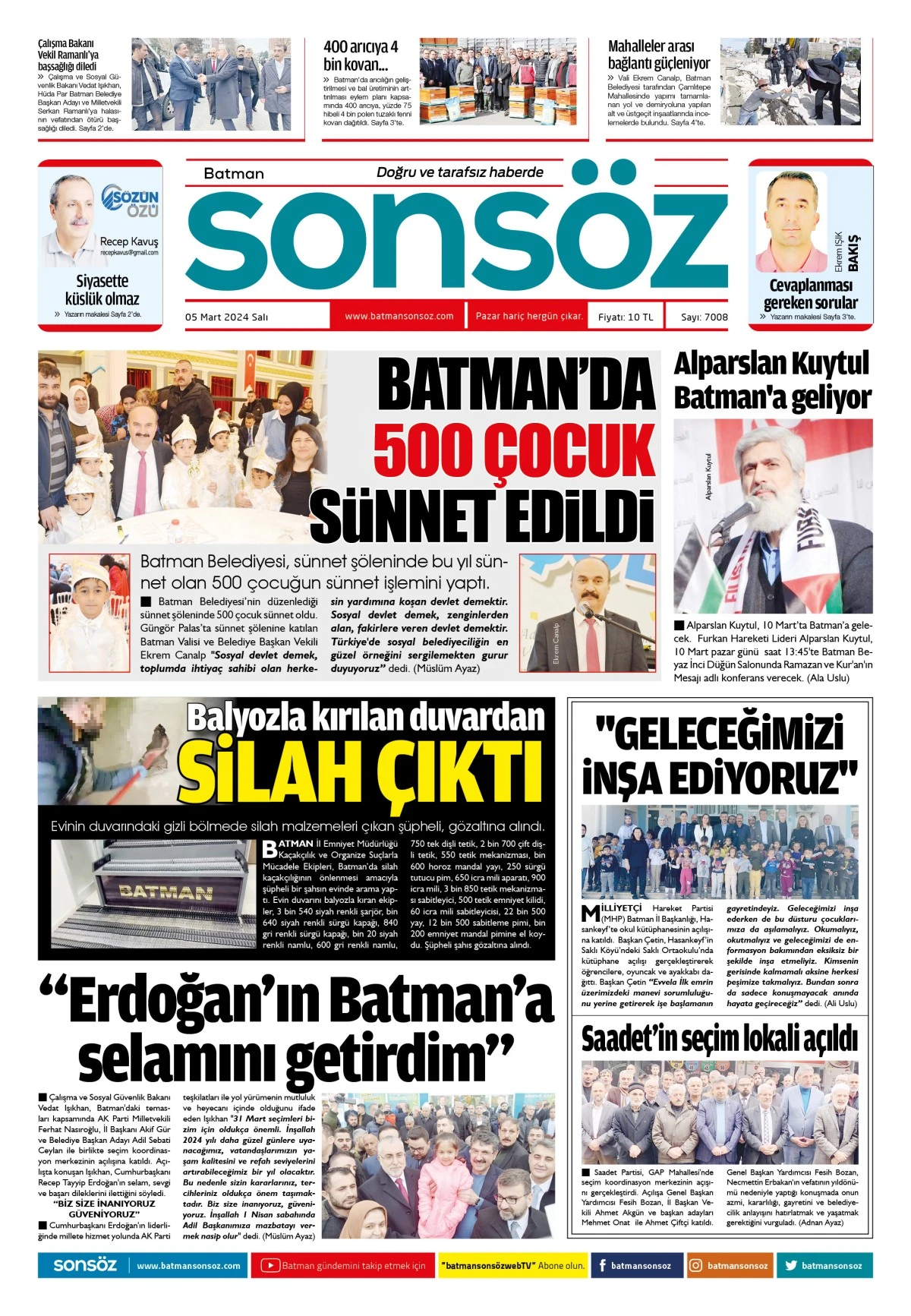 5 Mart 2024 e-gazete