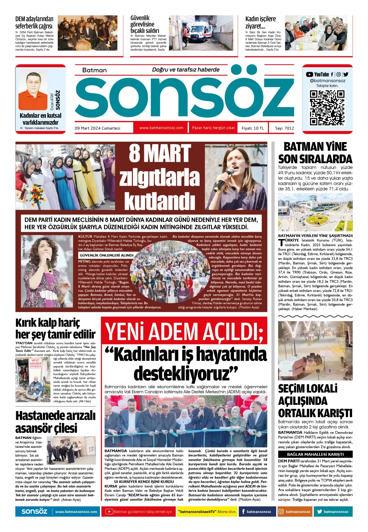 9 Mart 2024 e-gazete