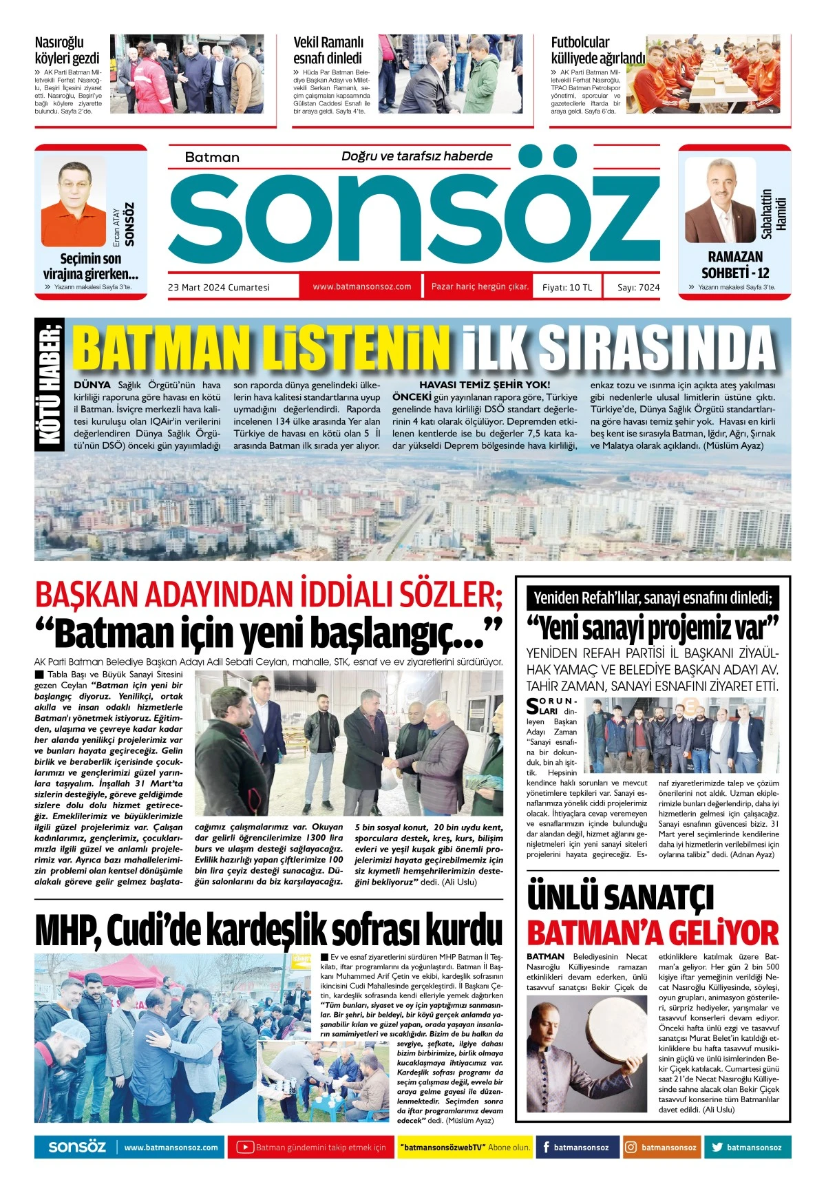 23 Mart 2024 e-gazete