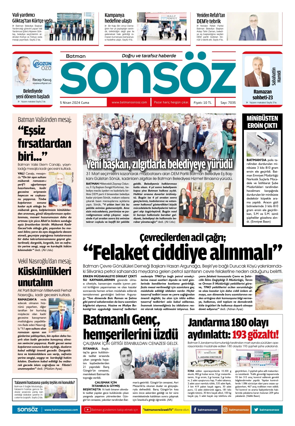 5 Nisan 2024 e-gazete