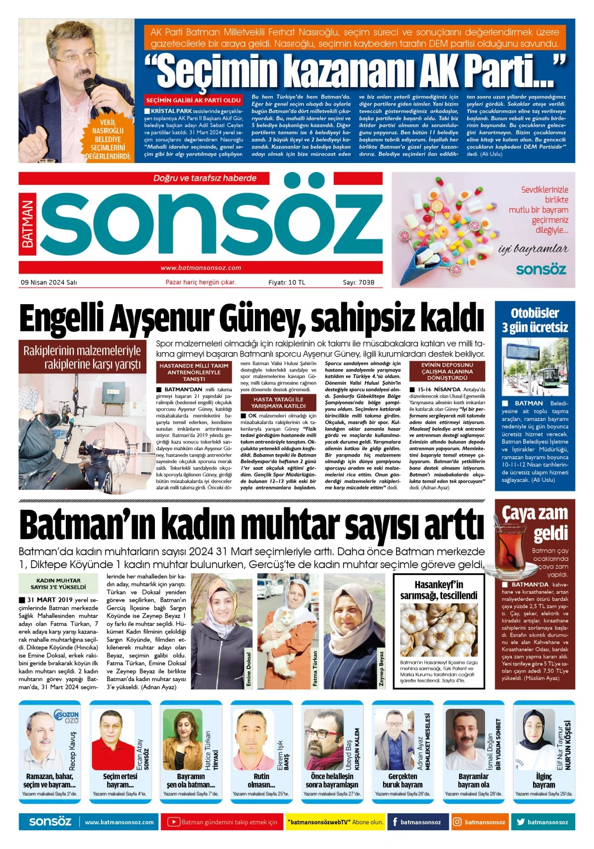 9 Nisan 2024 e-gazete