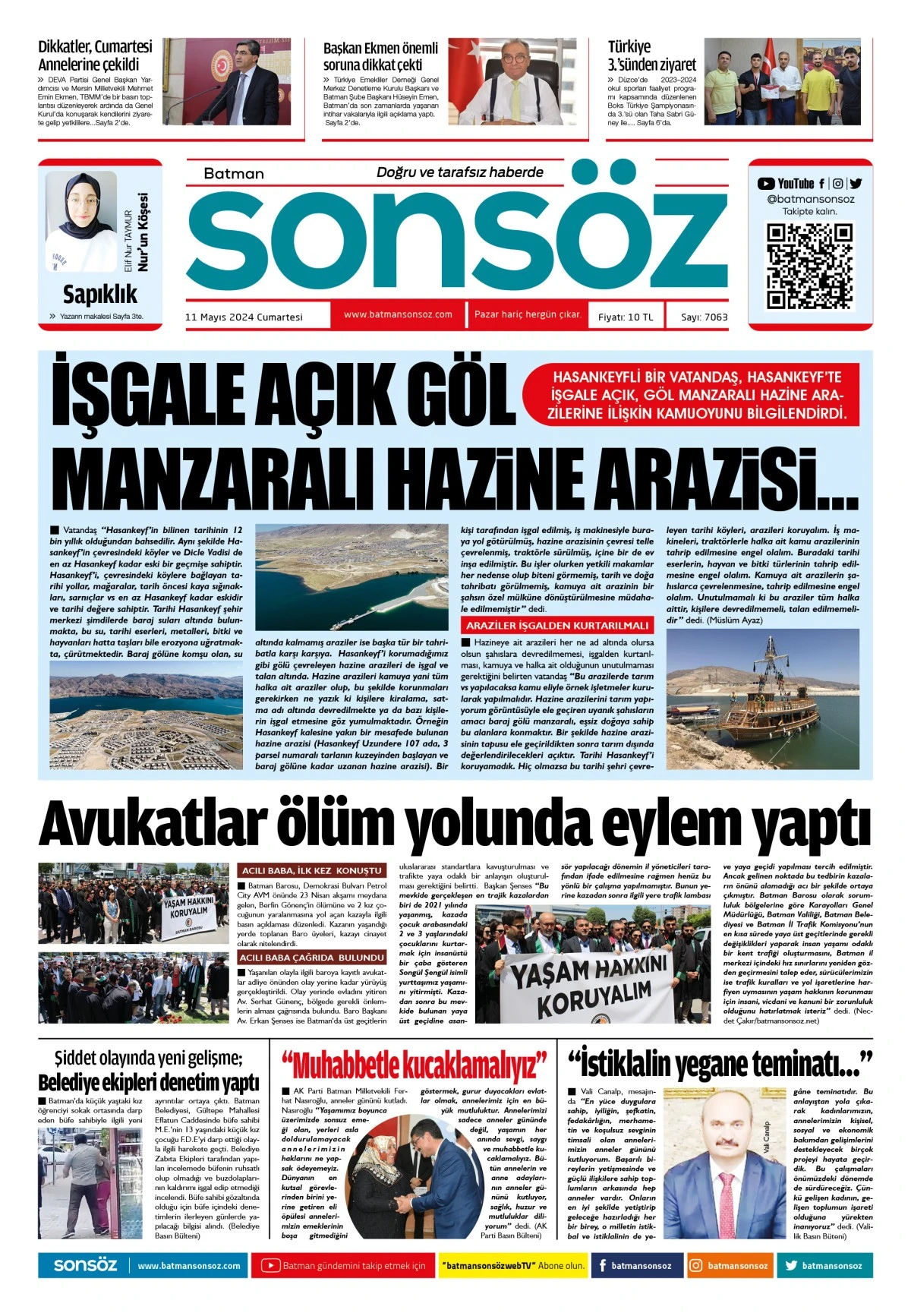 11 Mayıs 2024 e-gazete