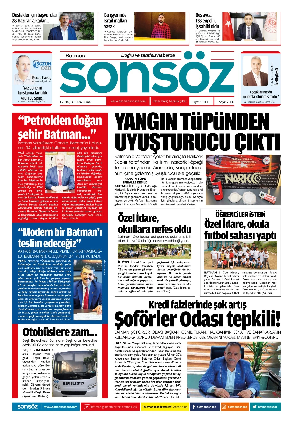 17 Mayıs 2024 e-gazete
