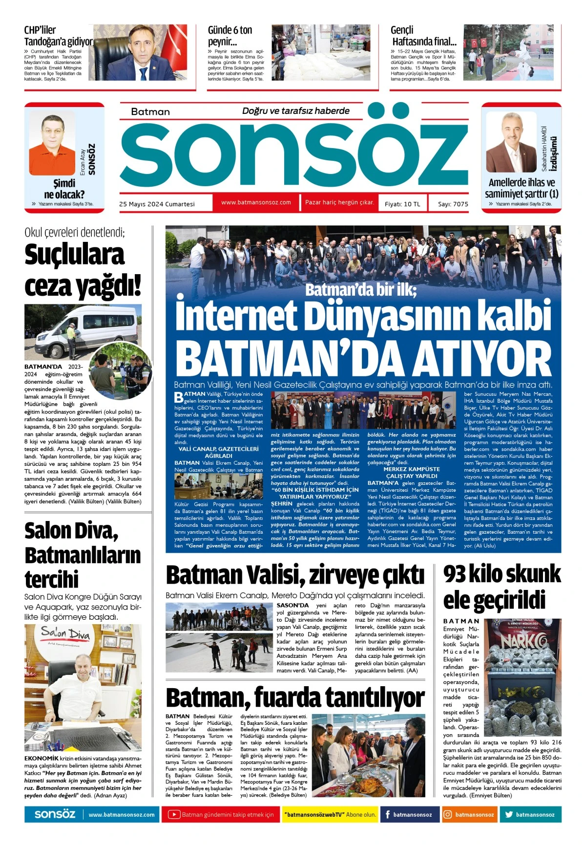 25 Mayıs 2024 e-gazete
