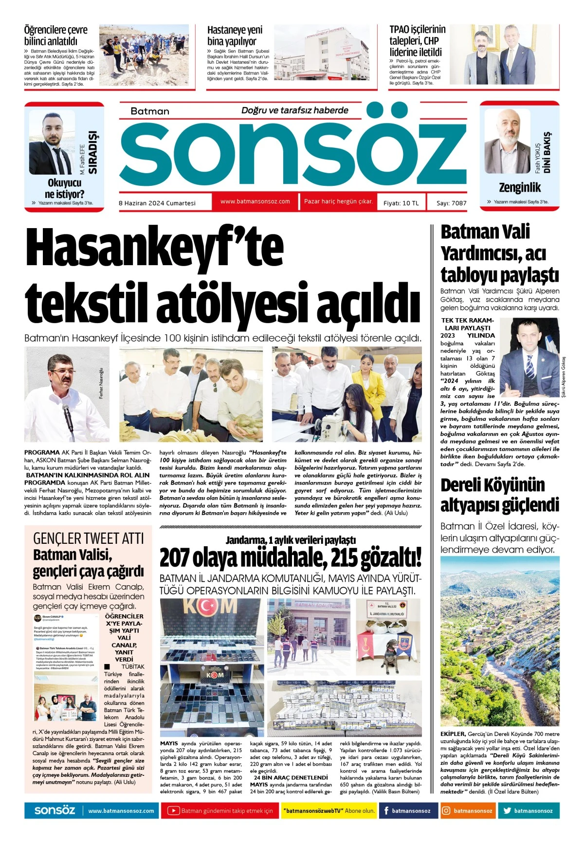 8 Haziran 2024 e-gazete