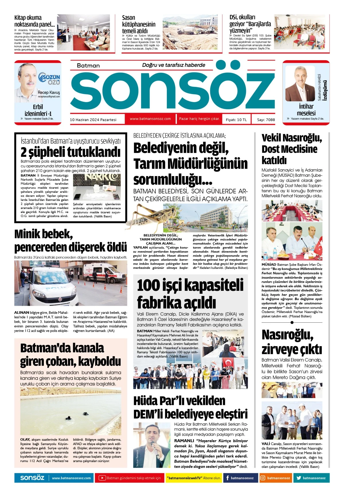 10 Hairan 2024 e-gazete