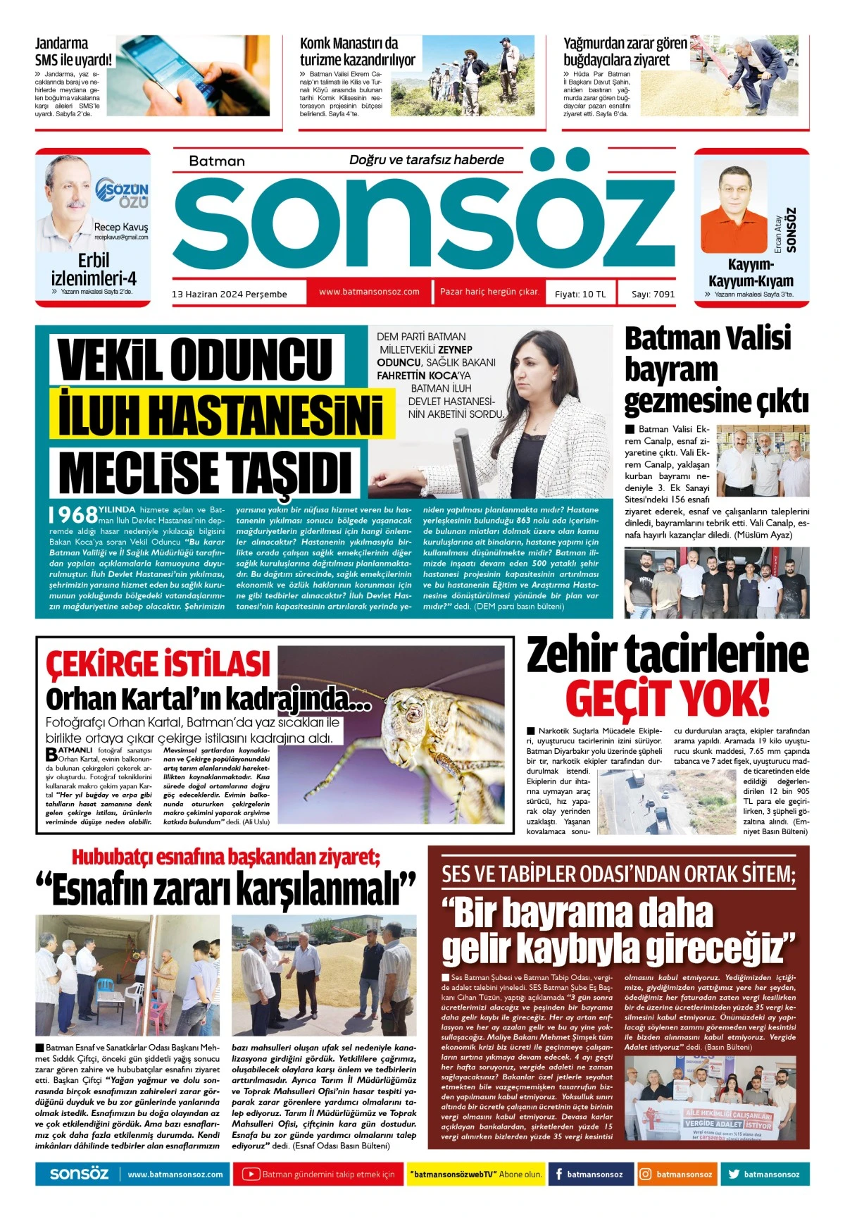 13 Haziran 2024 e-gazete