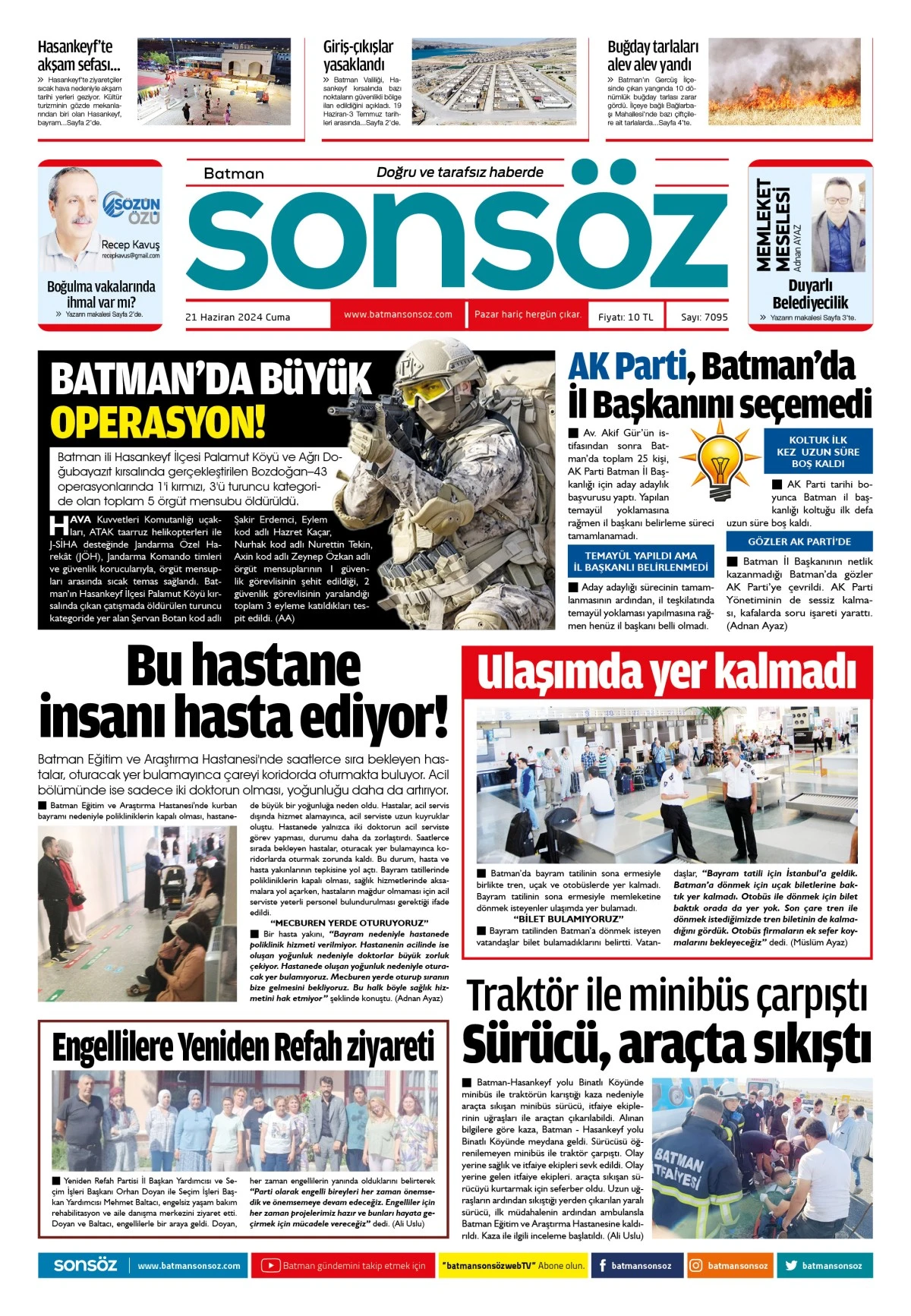 21 Haziran 2024 e-gazete