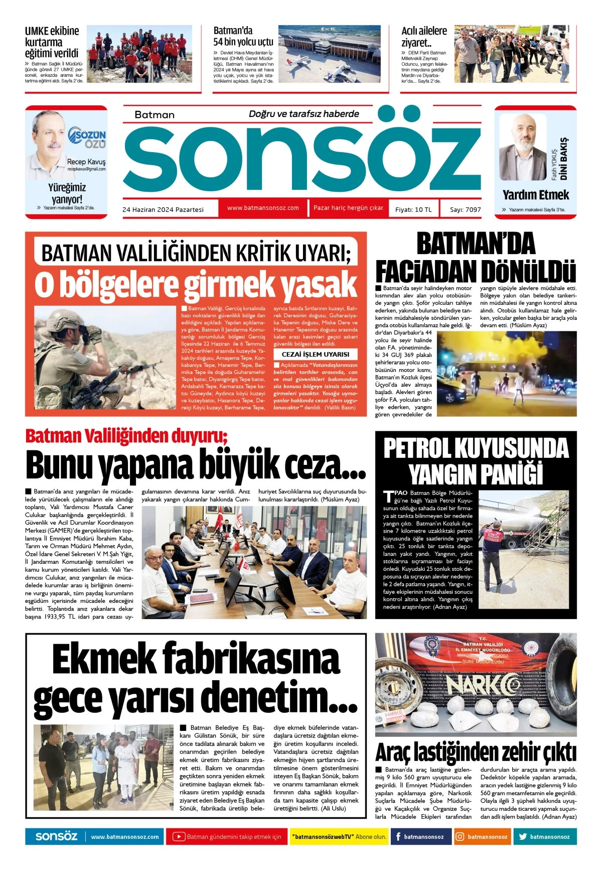 24 Haziran 2024 e-gazete