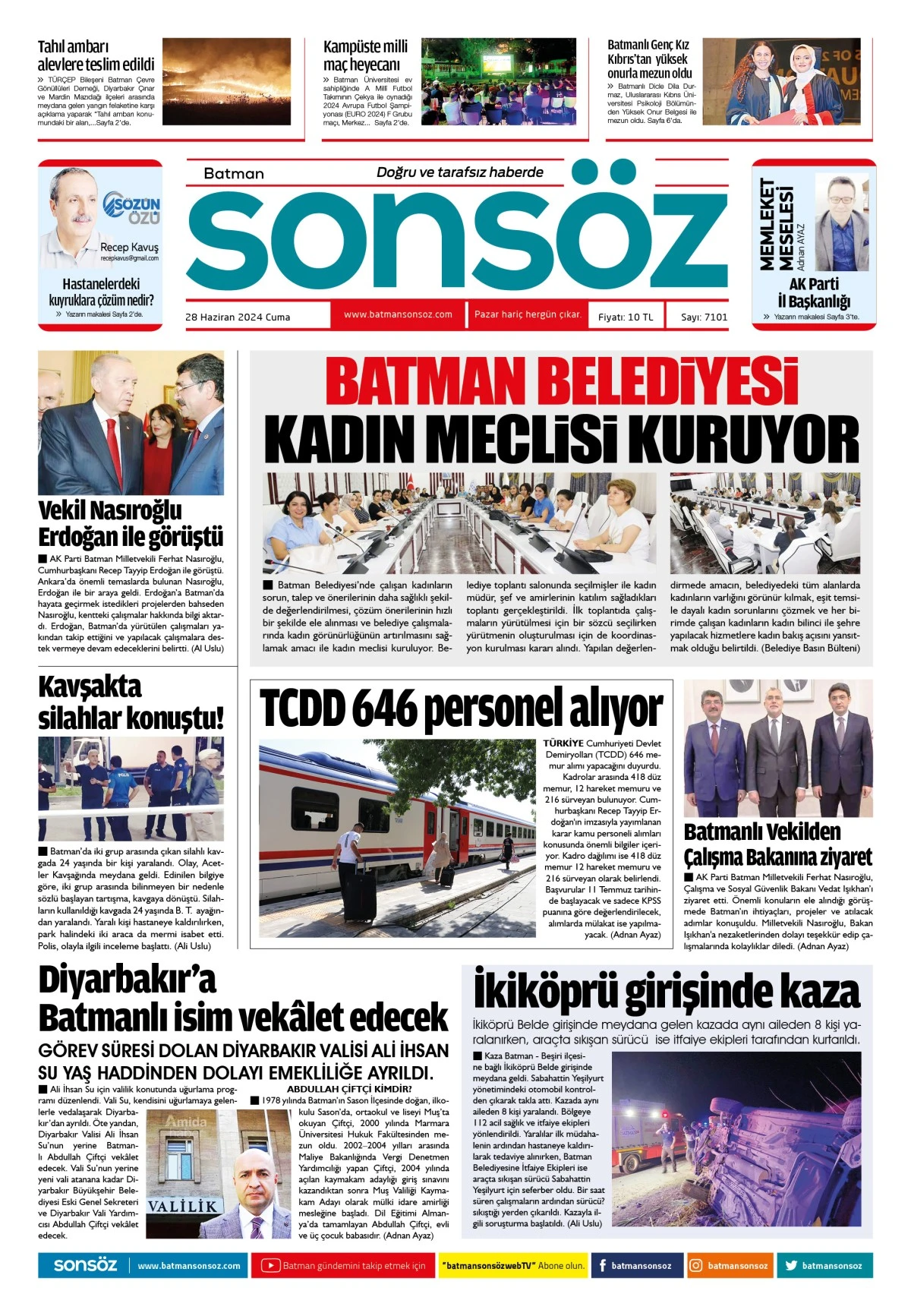 28 Haziran 2024  e-gazete