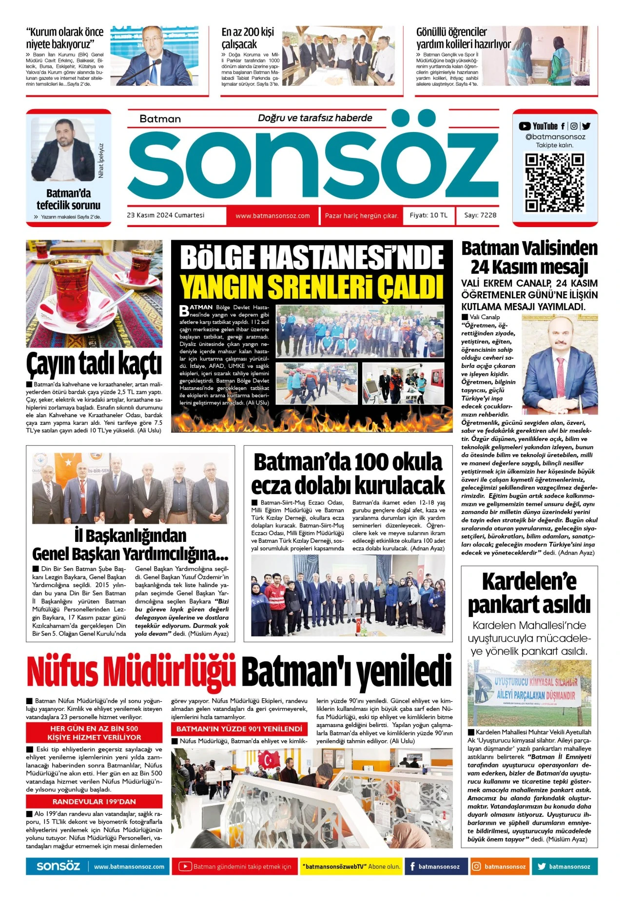 23 Kasım 2024 e-gazete