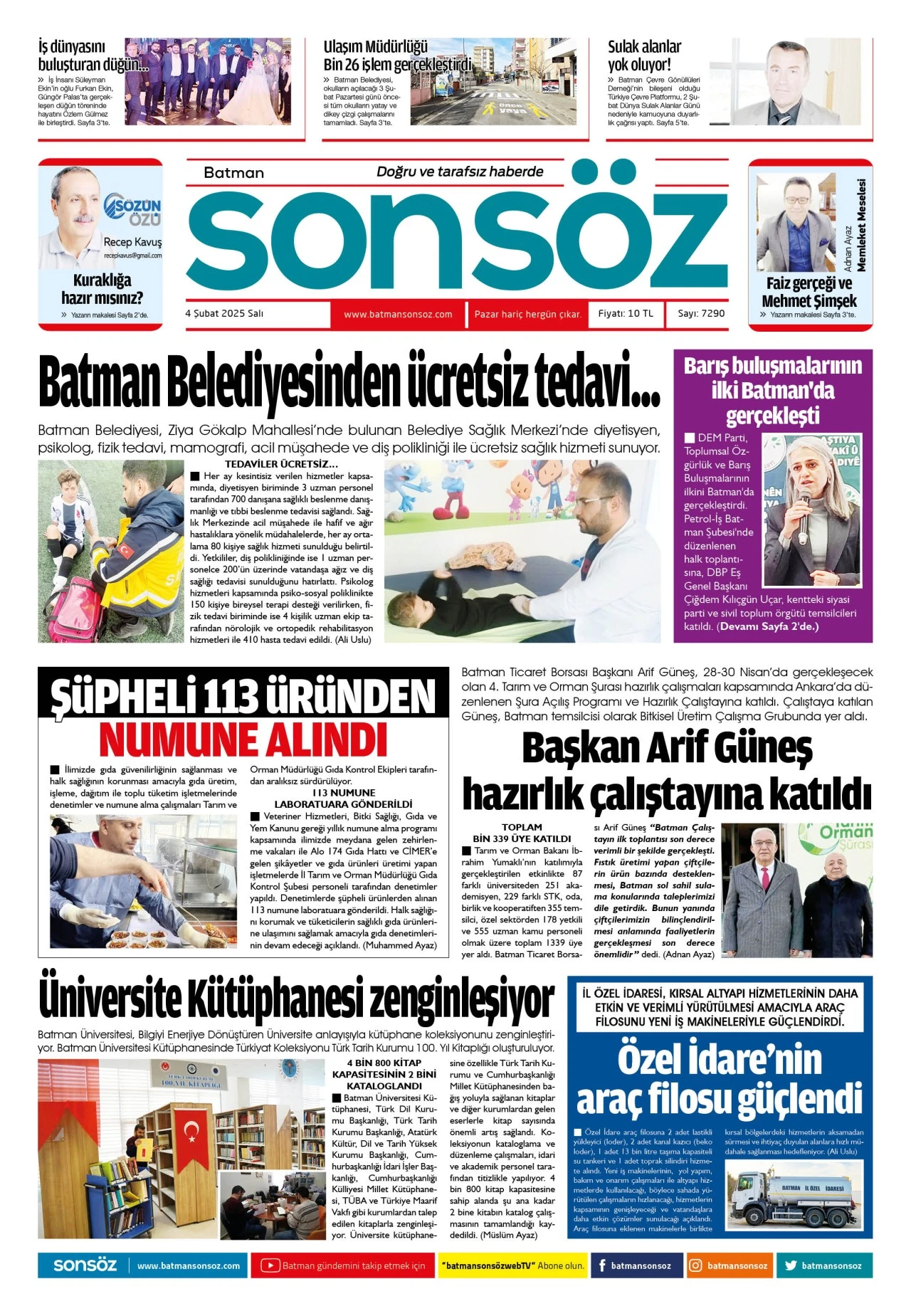 4 Şubat 2025 e-gazete