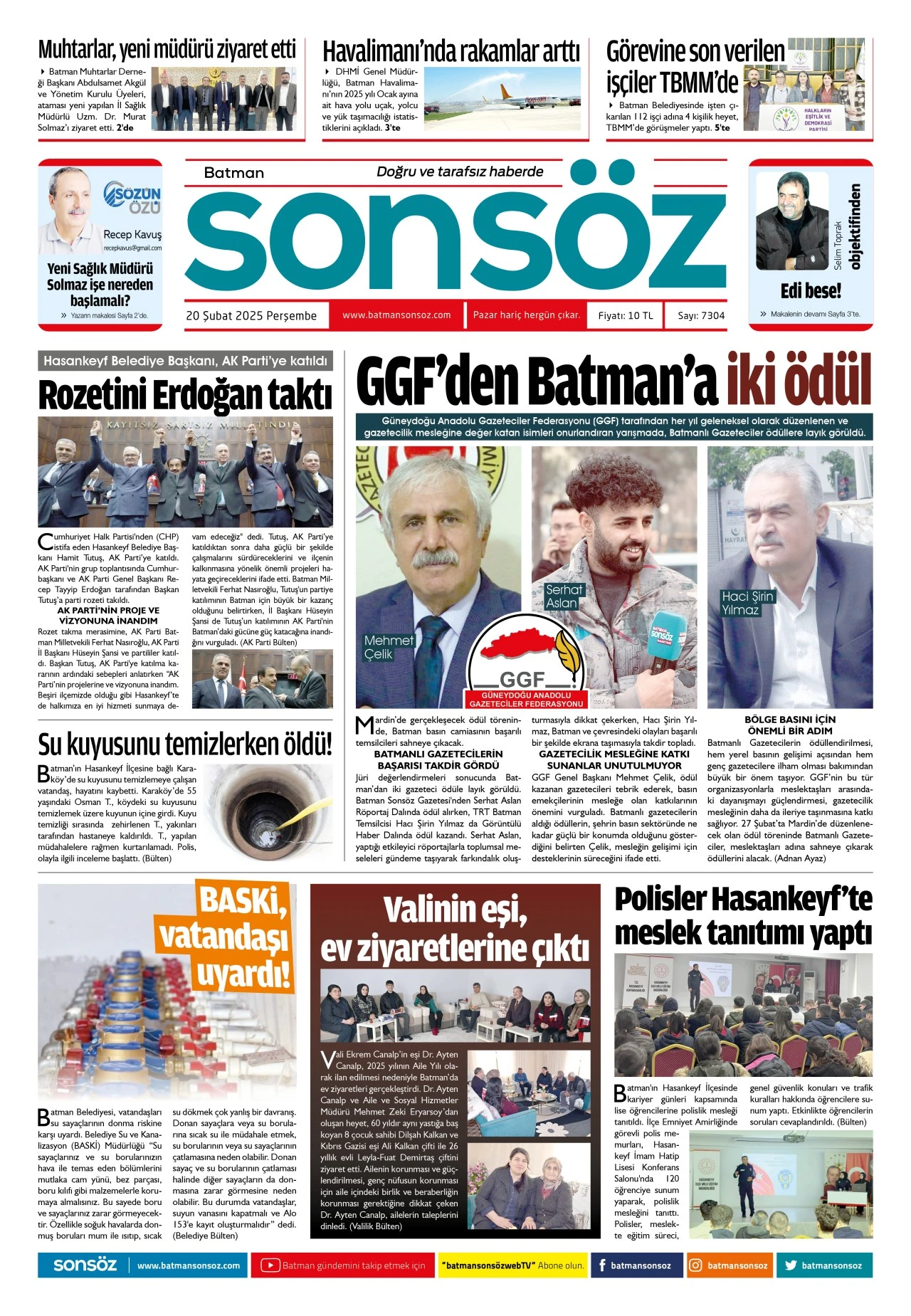 20 Şubat 2025 e-gazete