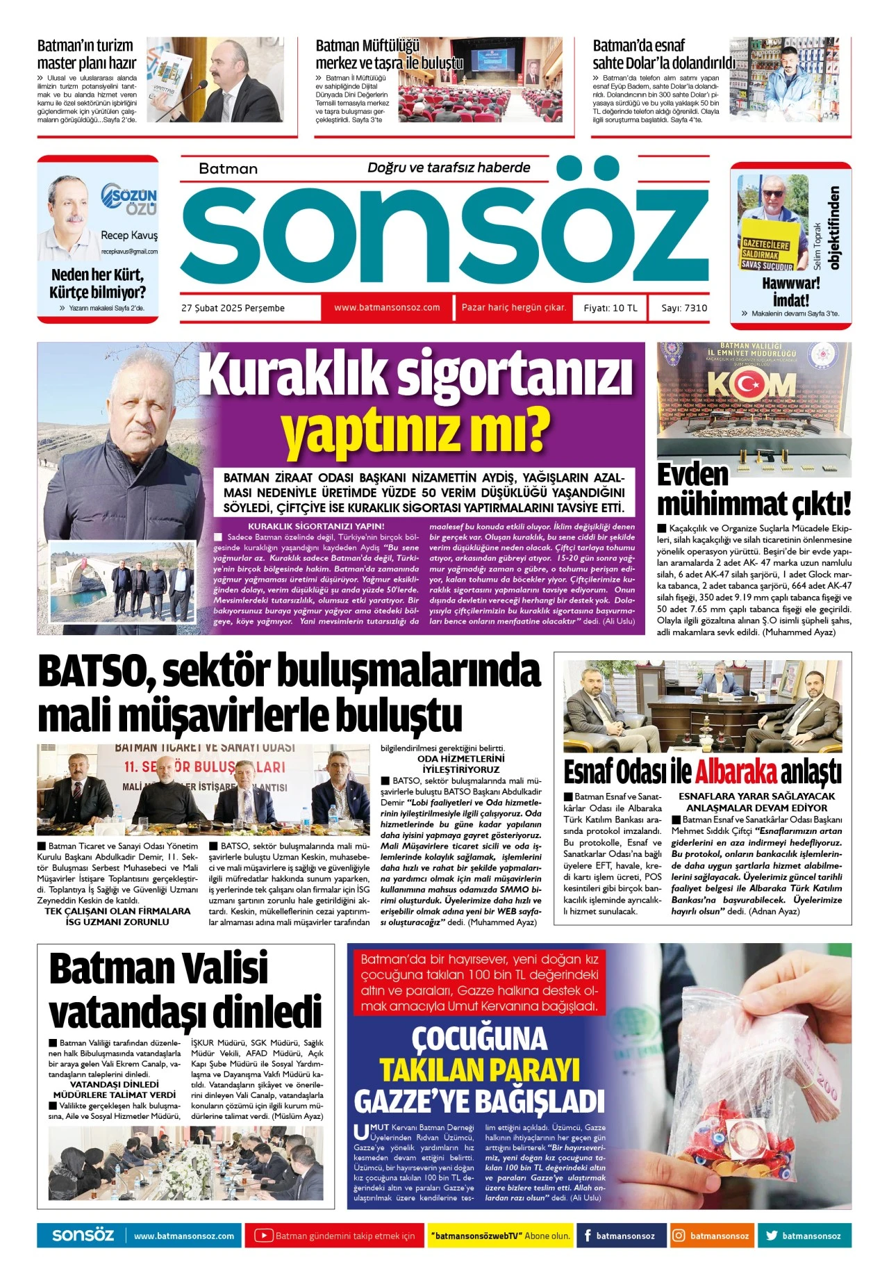27 Şubat 2025 e-gazete