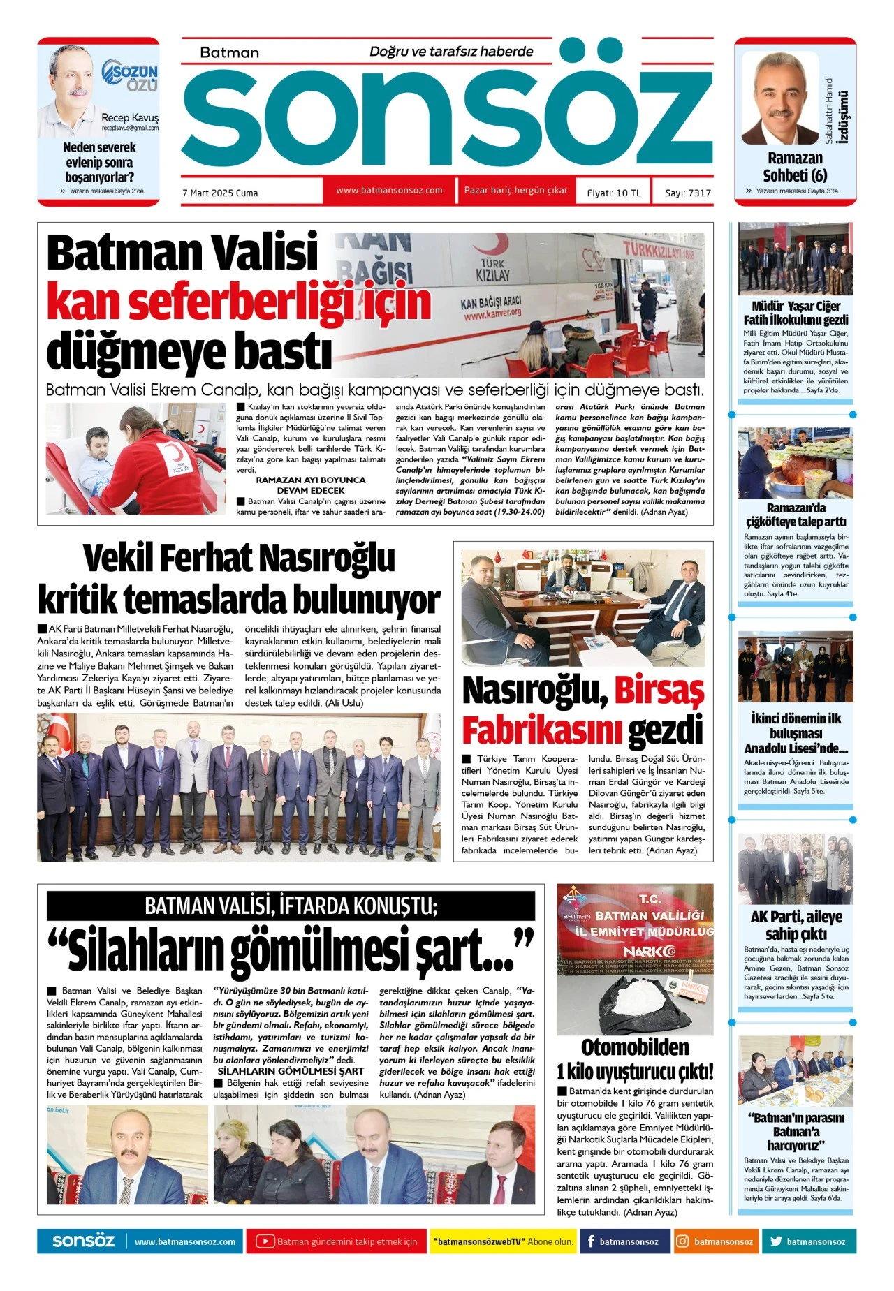 7 Mart 2025 e-gazete