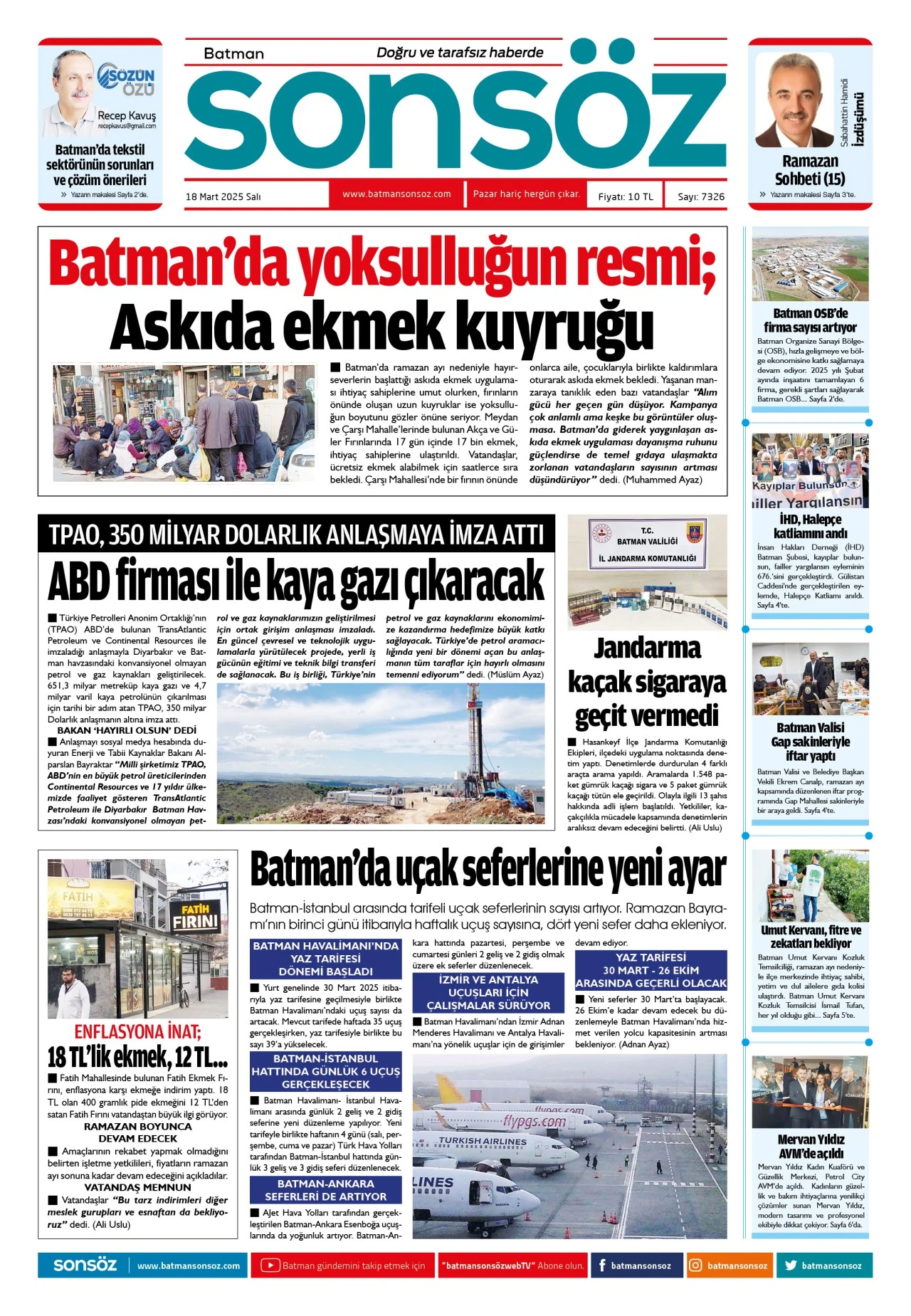 18 Mart 2025 e-gazete