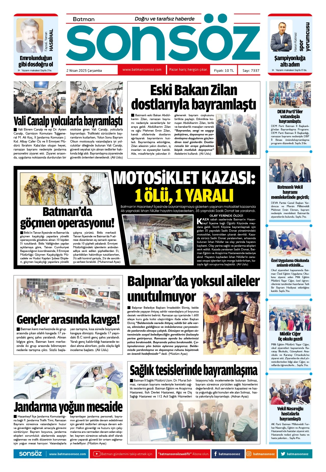 2 Nisan 2025 e-gazete