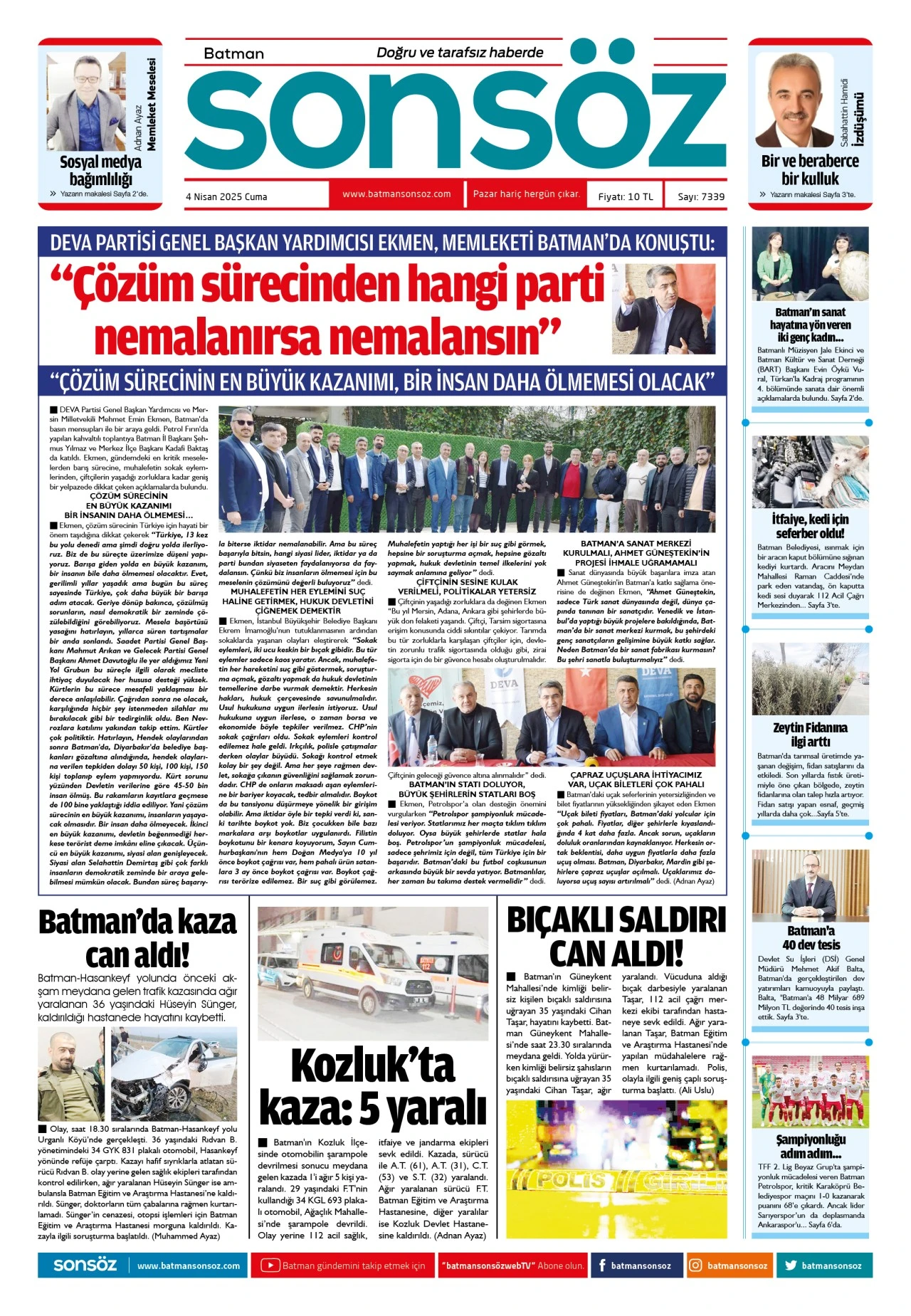 4 Nisan 2025 e-gazete