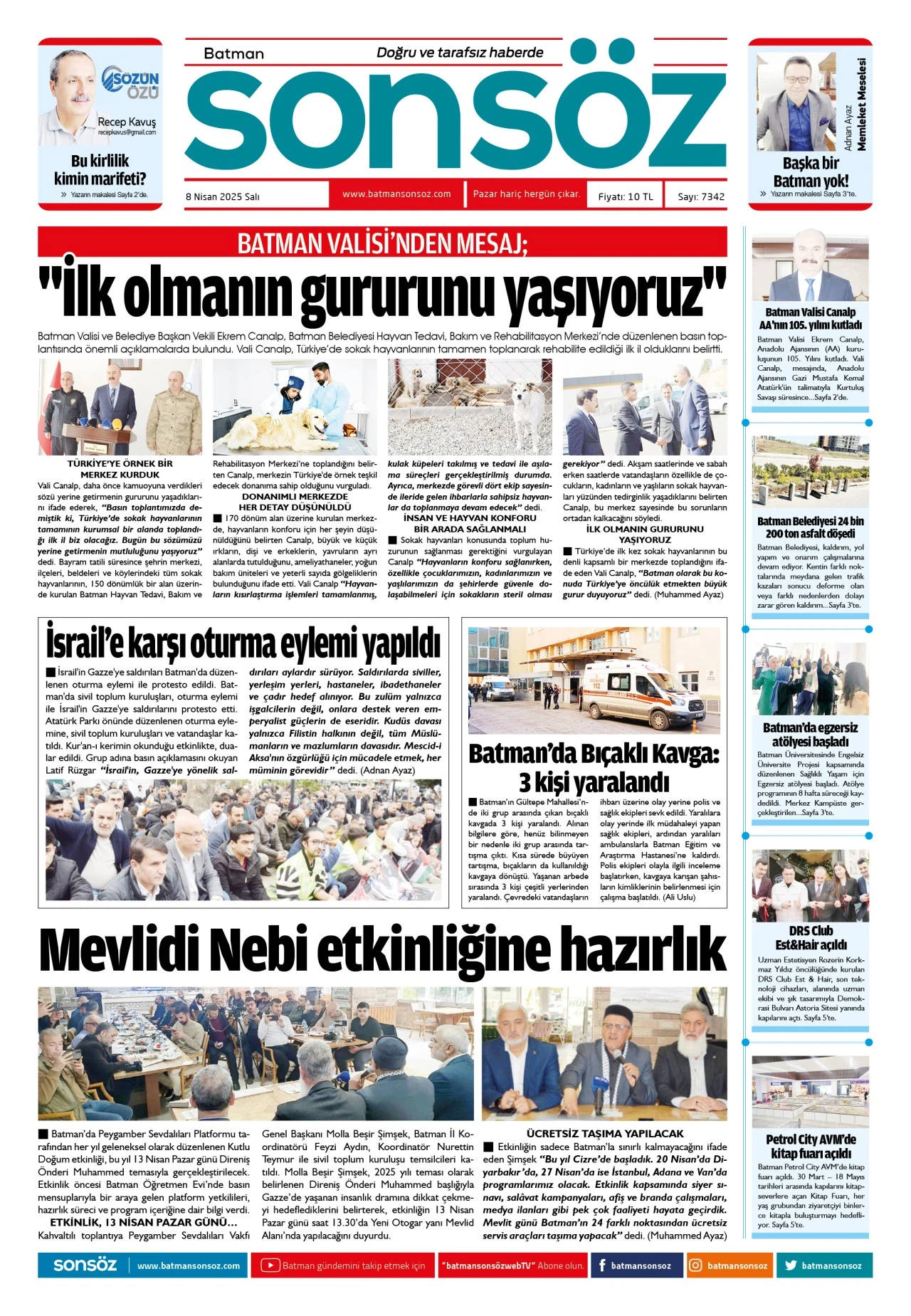 8 Nisan 2025 e-gazete