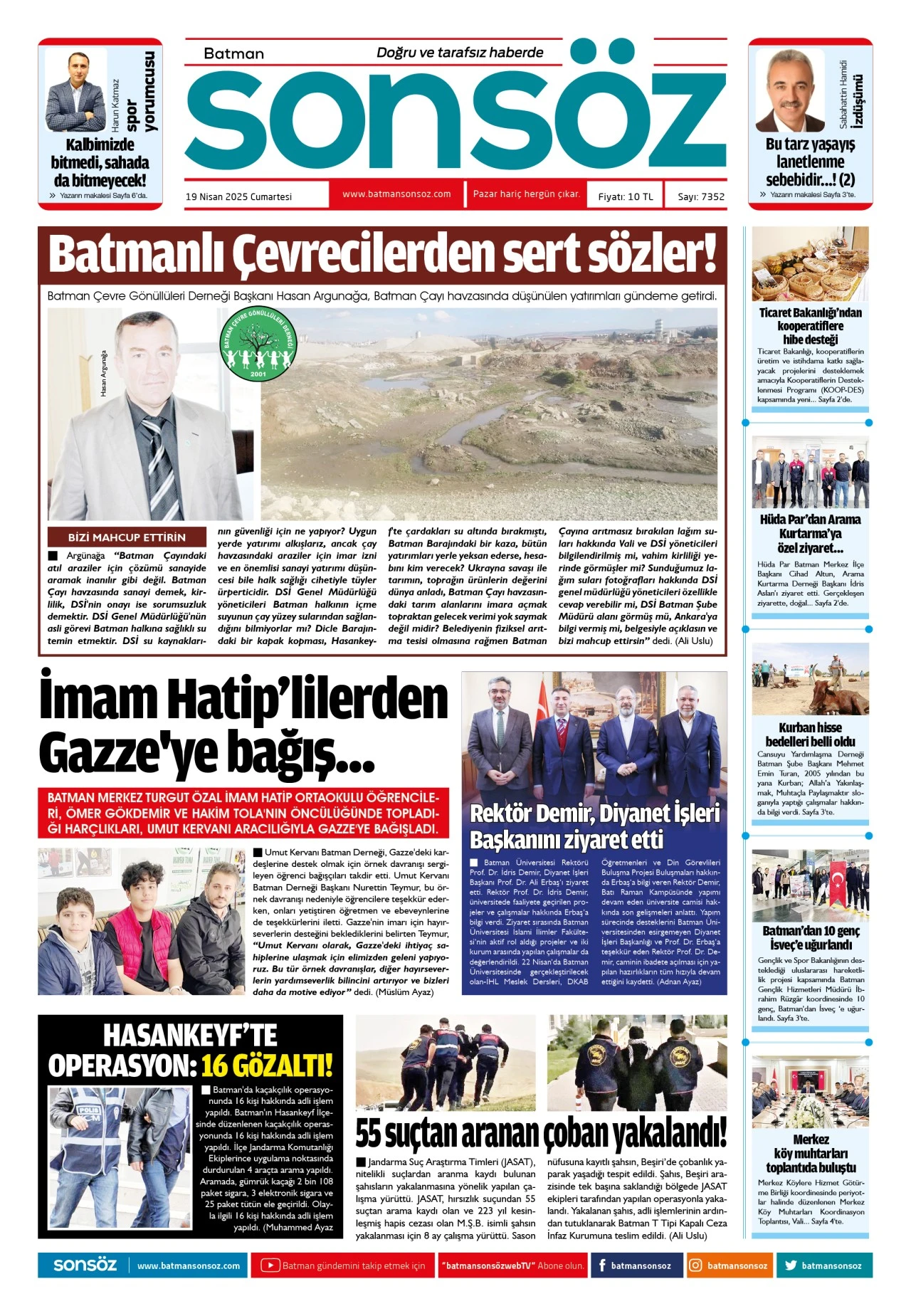 19 Nisan 2025 e-gazete