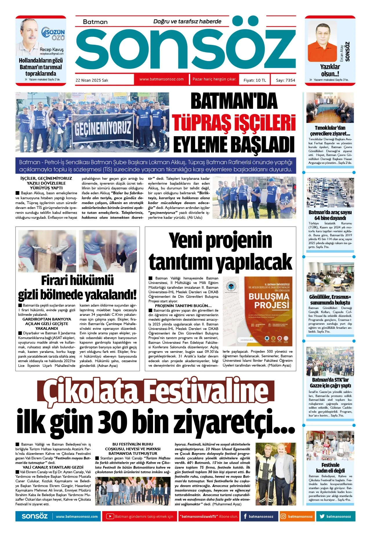 22 Nisan 2025 e-gazete