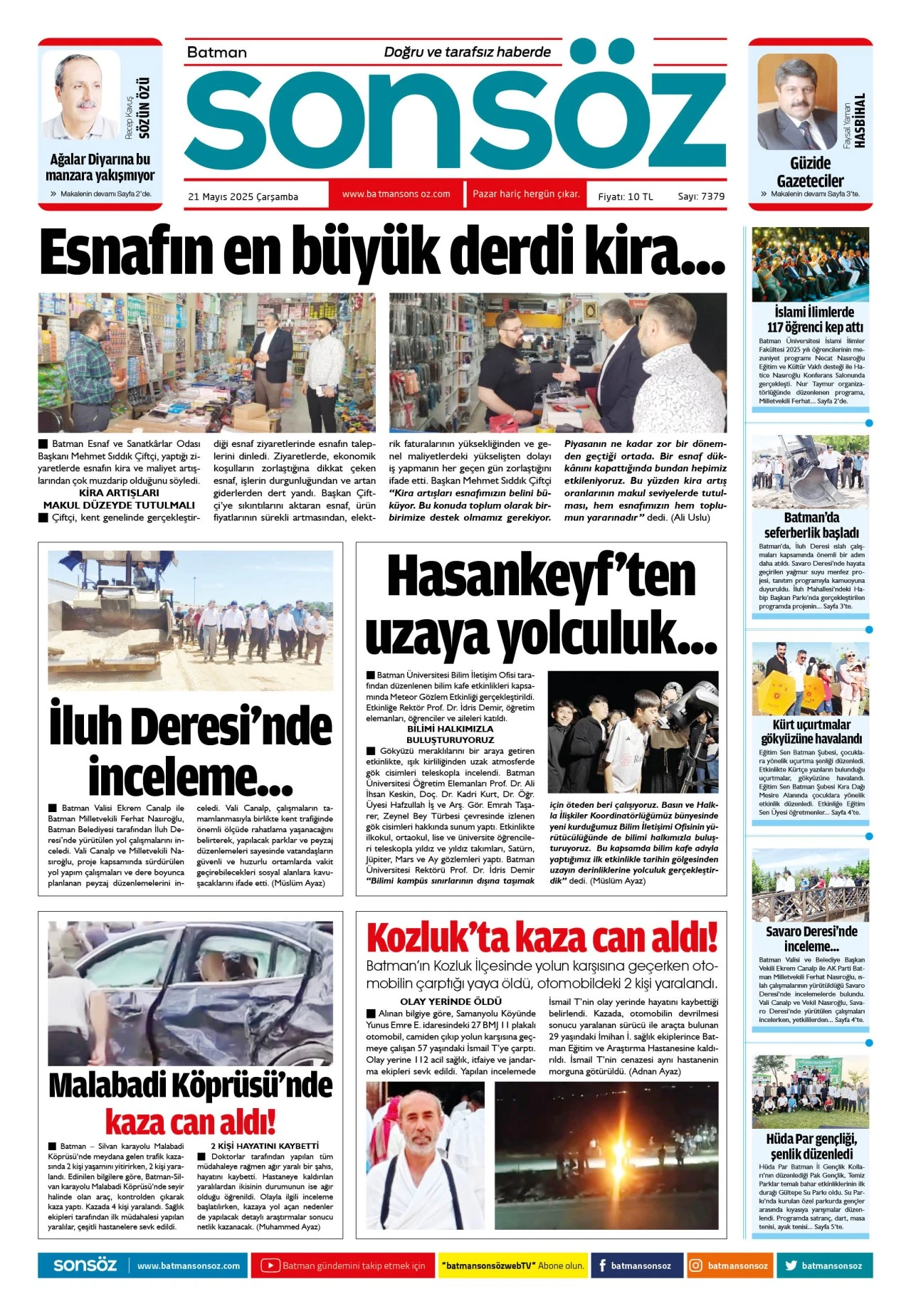 21 Mayıs 2025 e-gazete