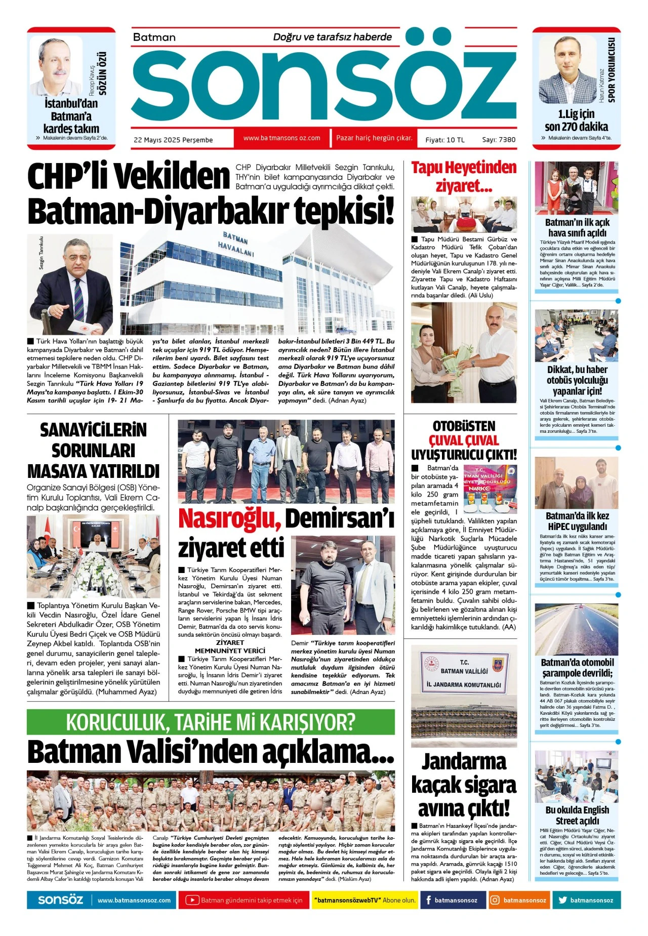 22 Mayıs 2025 e-gazete