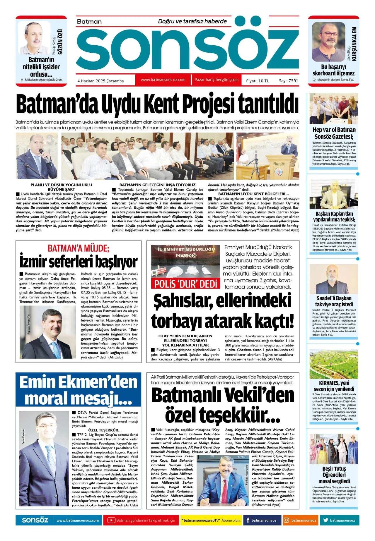 4 Haziran 2025 e-gazete