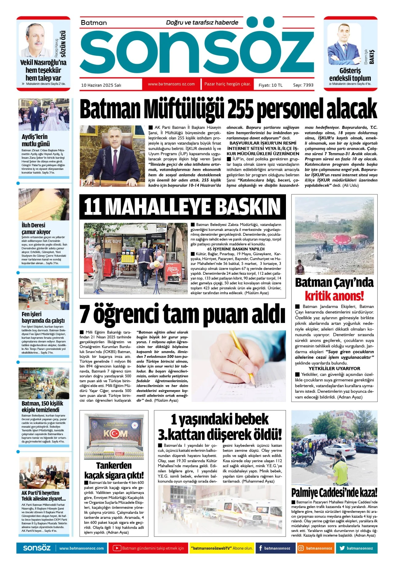10 Haziran 2025 e-gazete