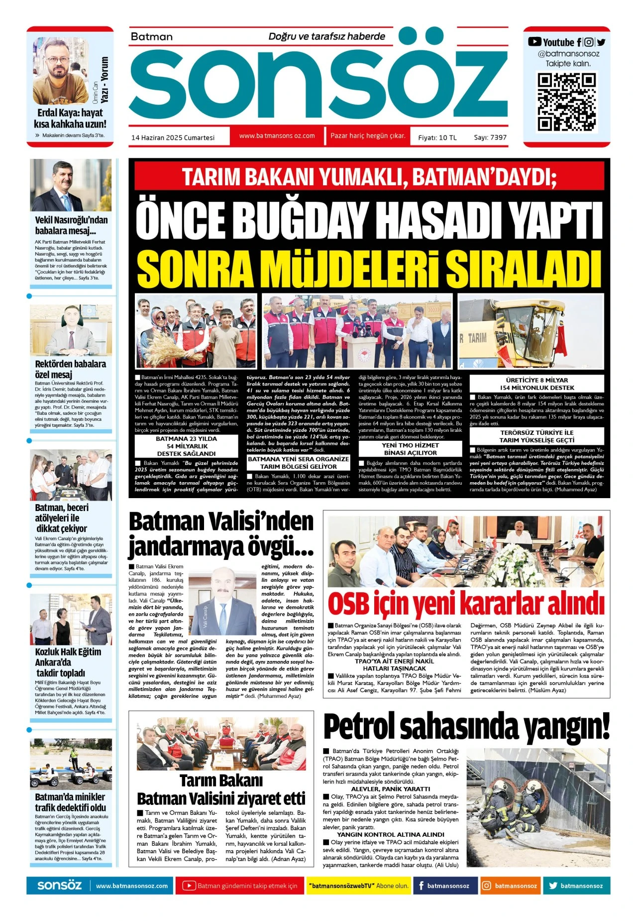 14 Haziran 2025 e-gazete