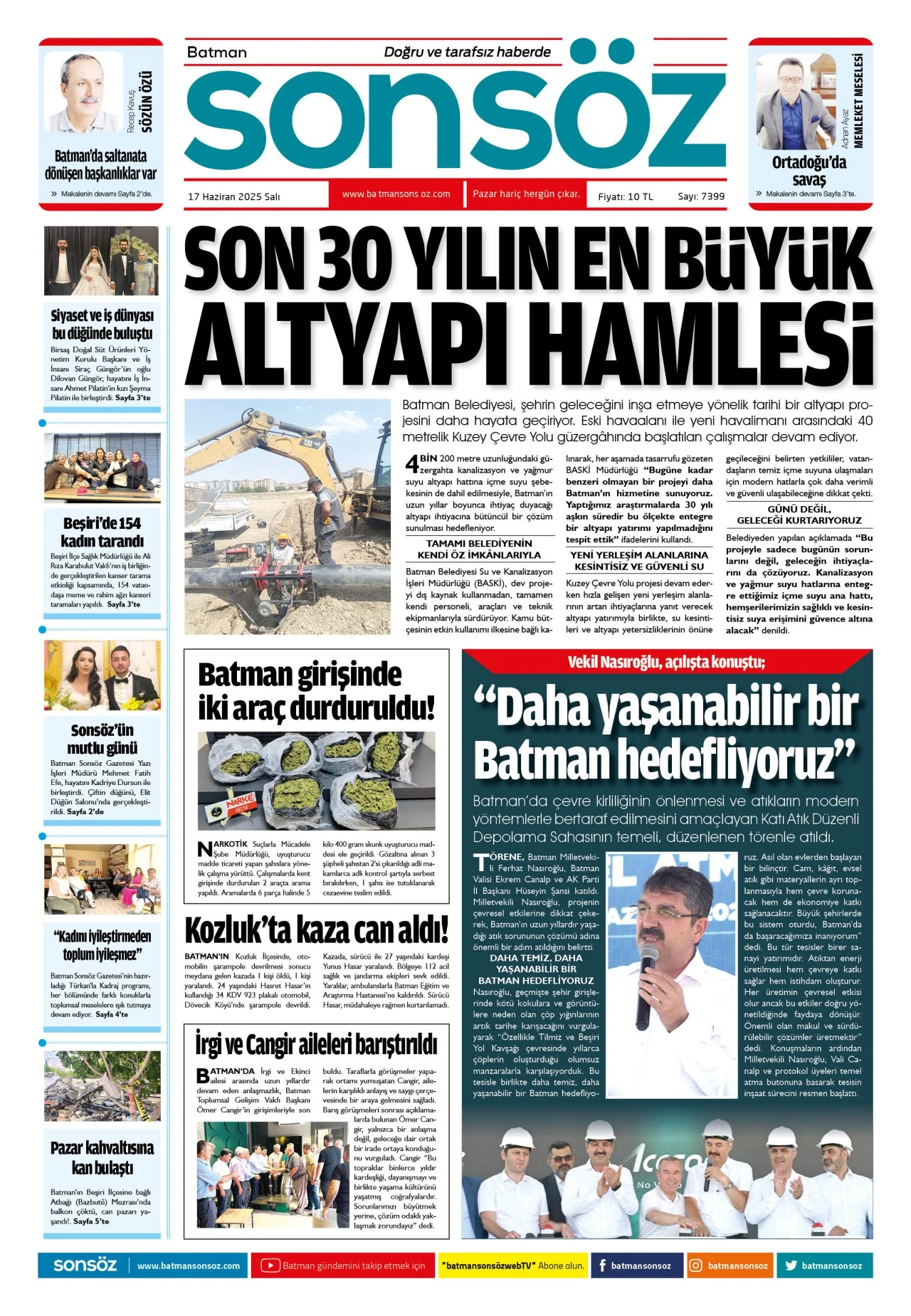 17 Haziran 2025 e-gazete