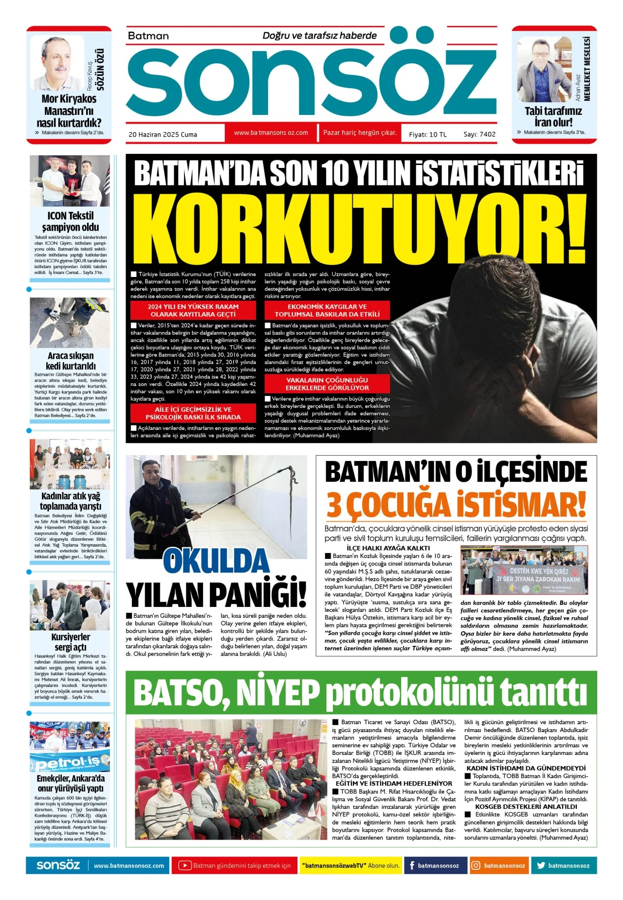 20 Haziran 2025 e-gazete