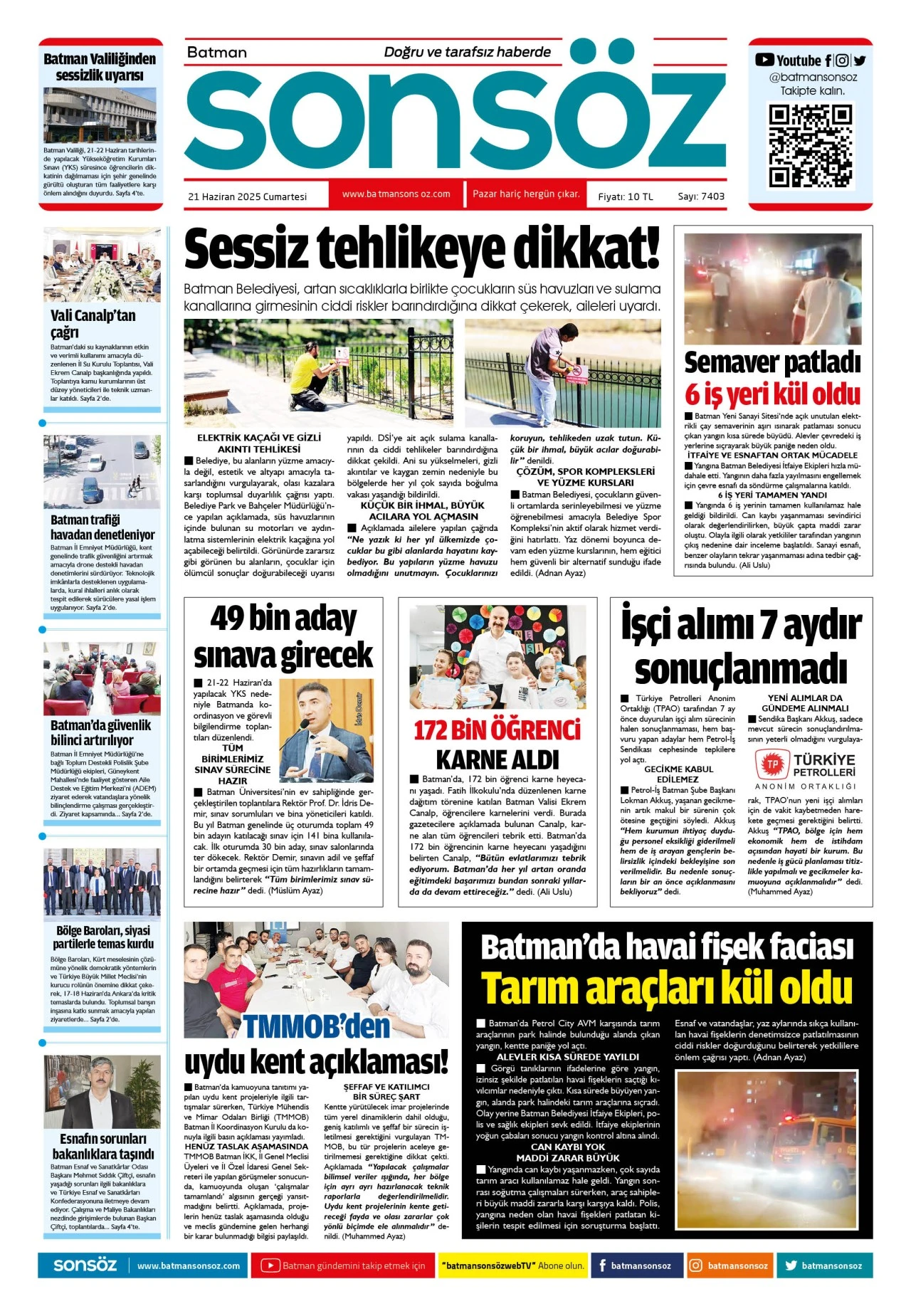 21 Haziran 2025 e-gazete