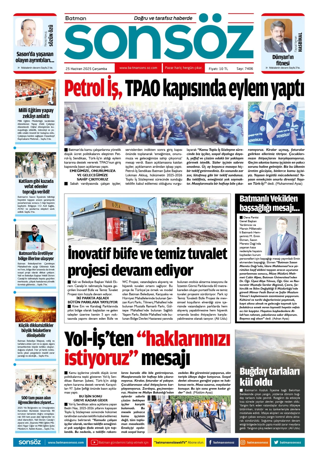 25 Haziran 2025 e-gazete