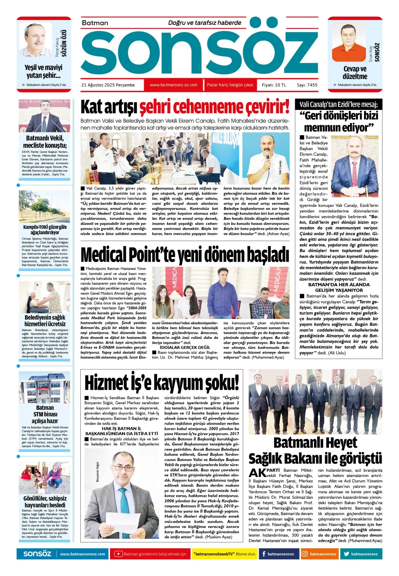 21 Ağustos 2025 e-gazete