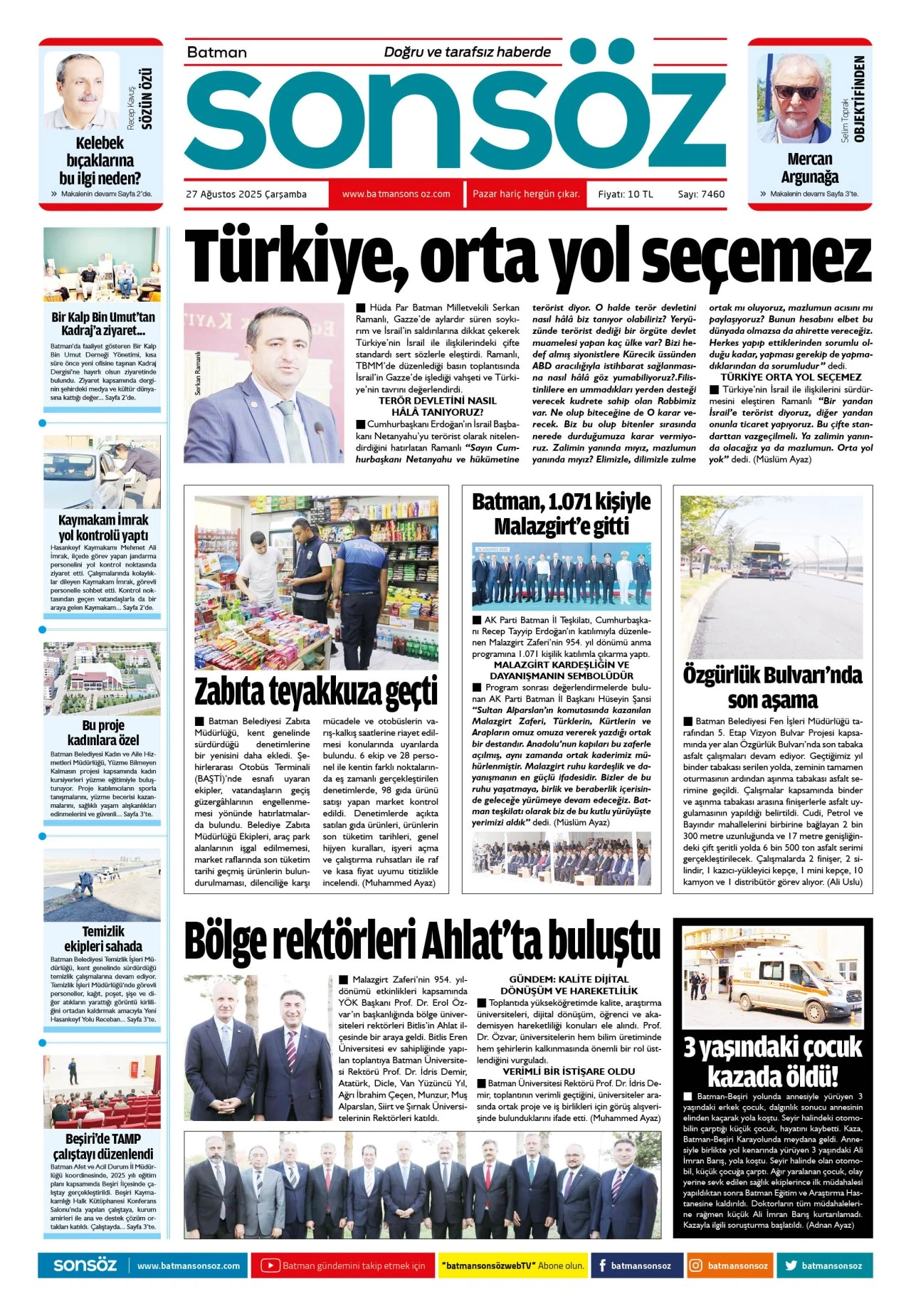 27 Ağustos 2025 e-gazete