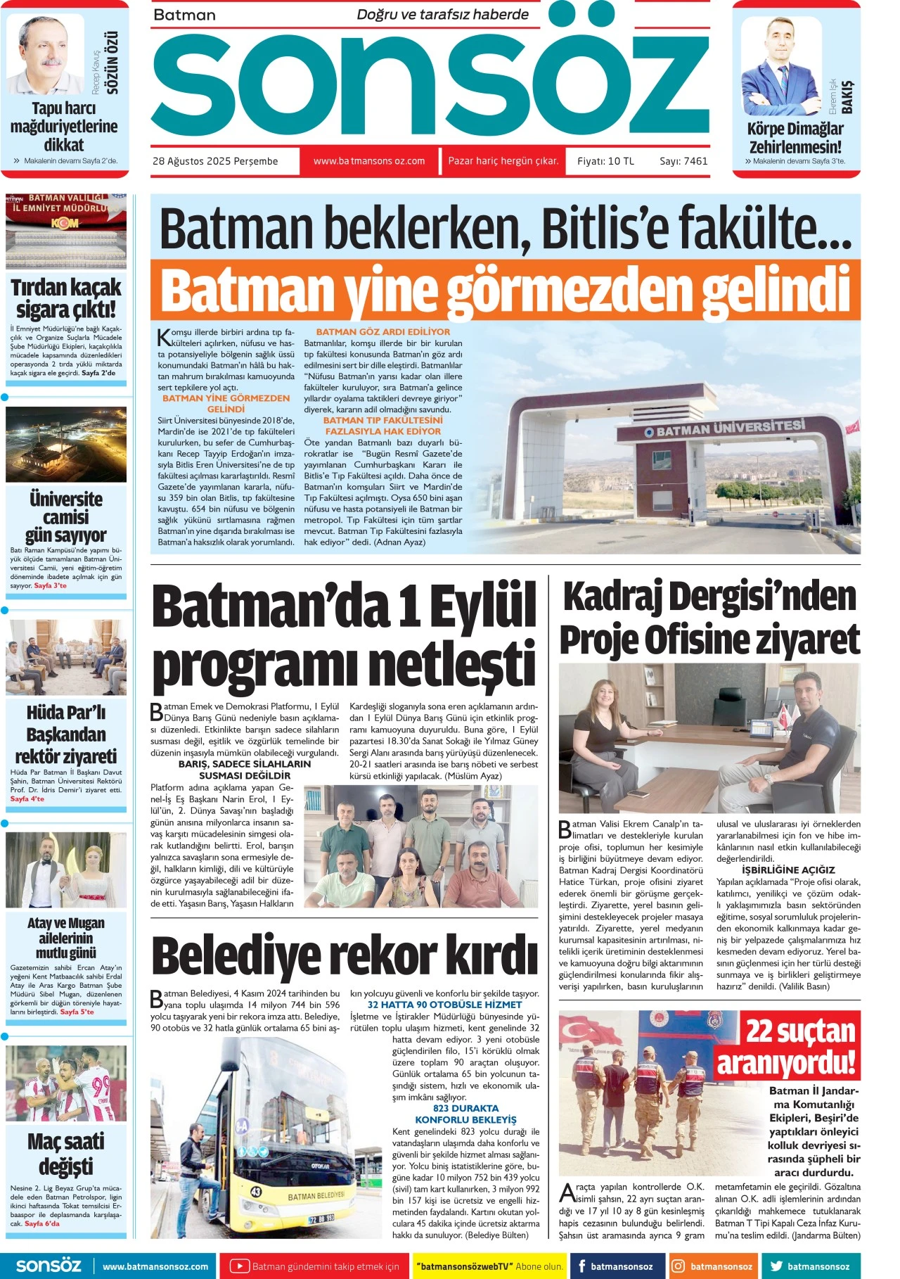 28 Ağustos 2025 e-gazete