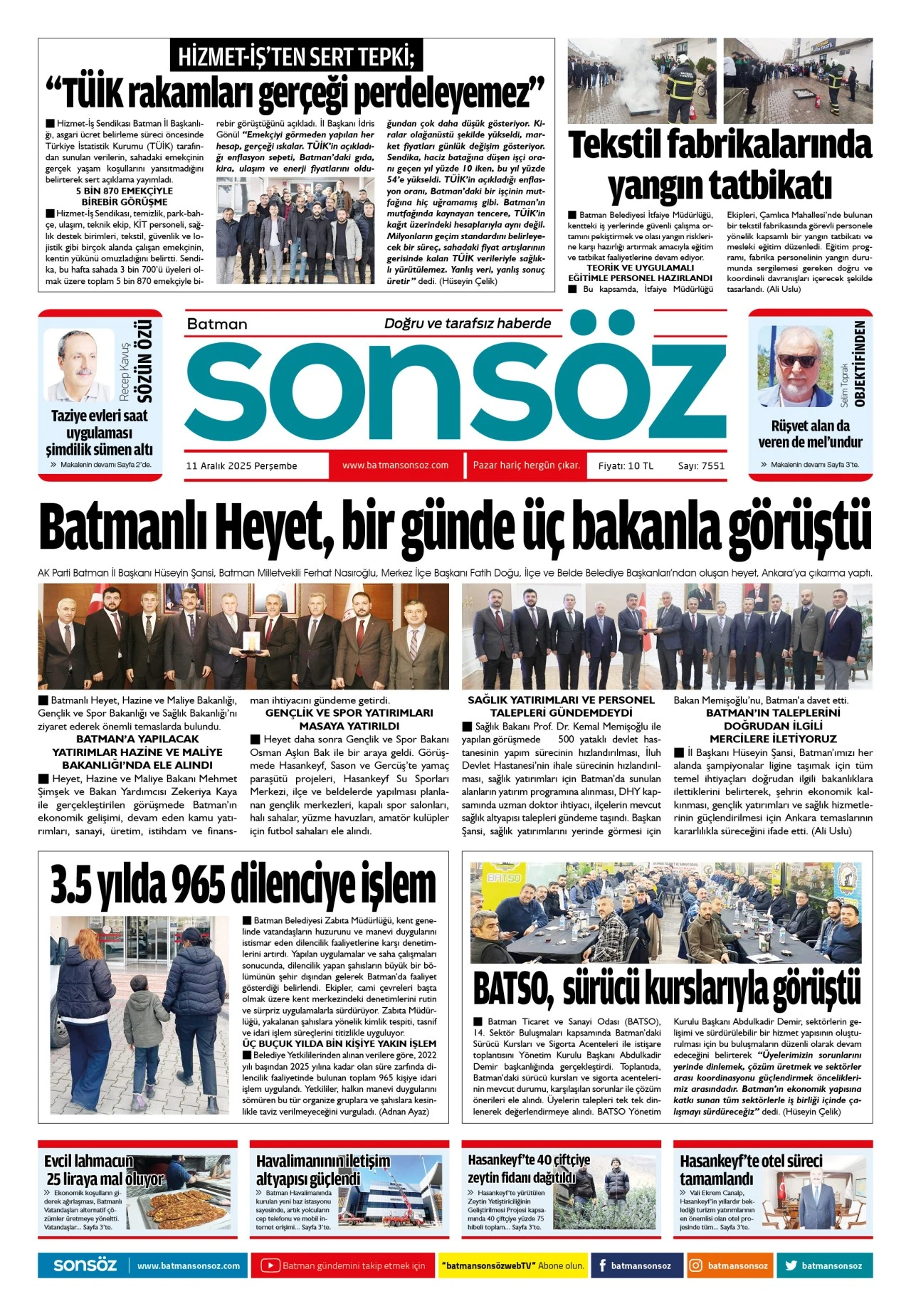 11 Aralık 2025 e-gazete