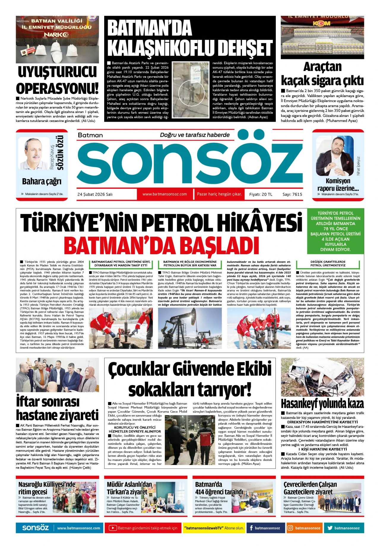 24 Şubat 2026 e-gazete