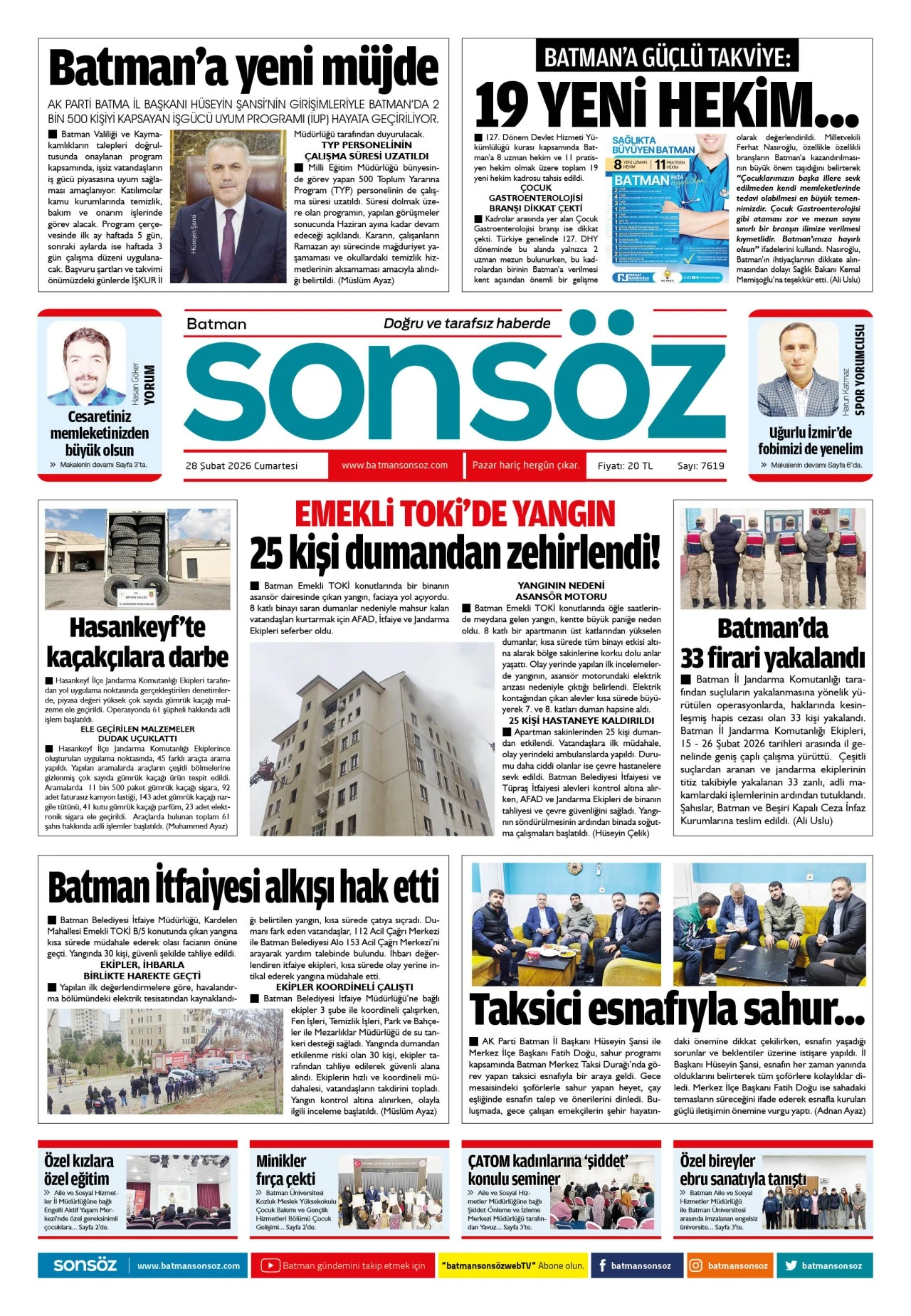 28 Şubat 2026 e-gazete