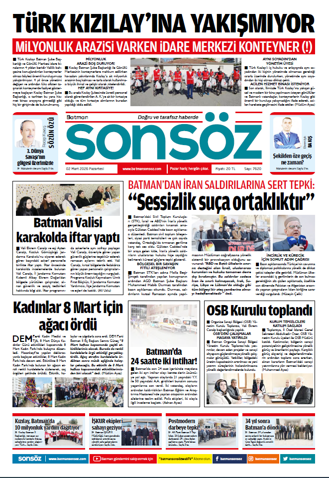 2 Mart 2026 e-gazete