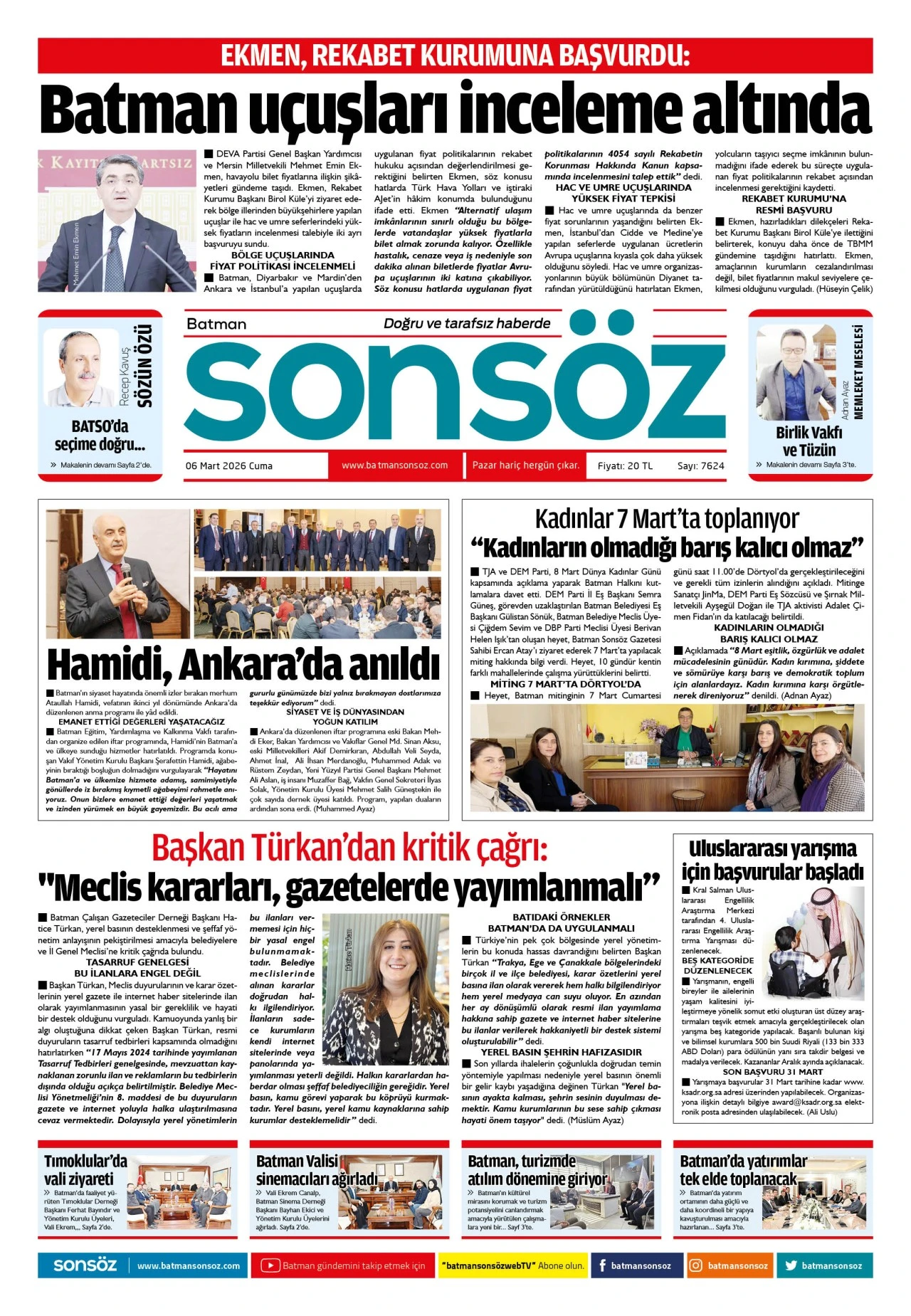 6 Mart 2026 e-gazete